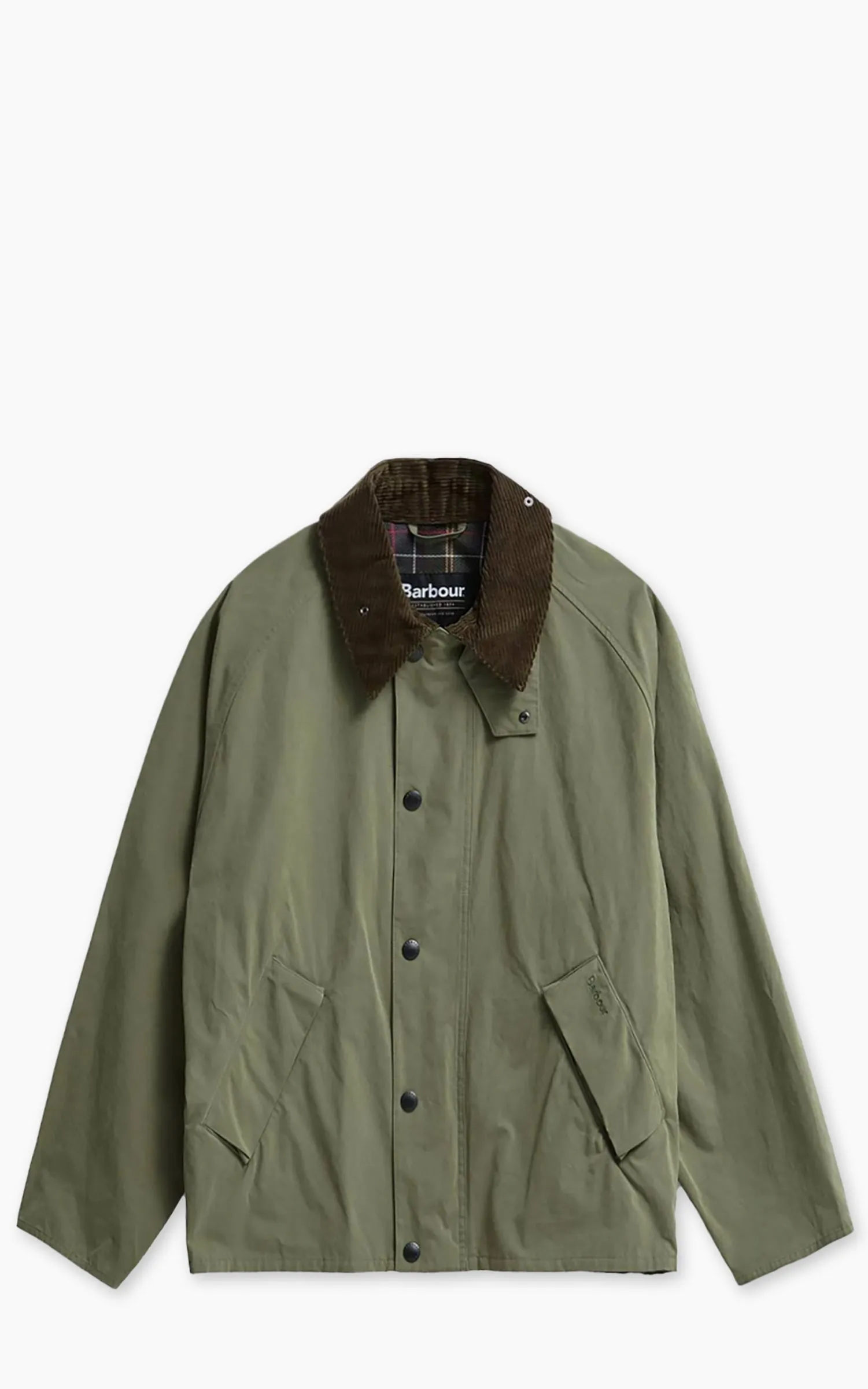 Barbour Oversized Transport Jacket Fern sold by Cultizm