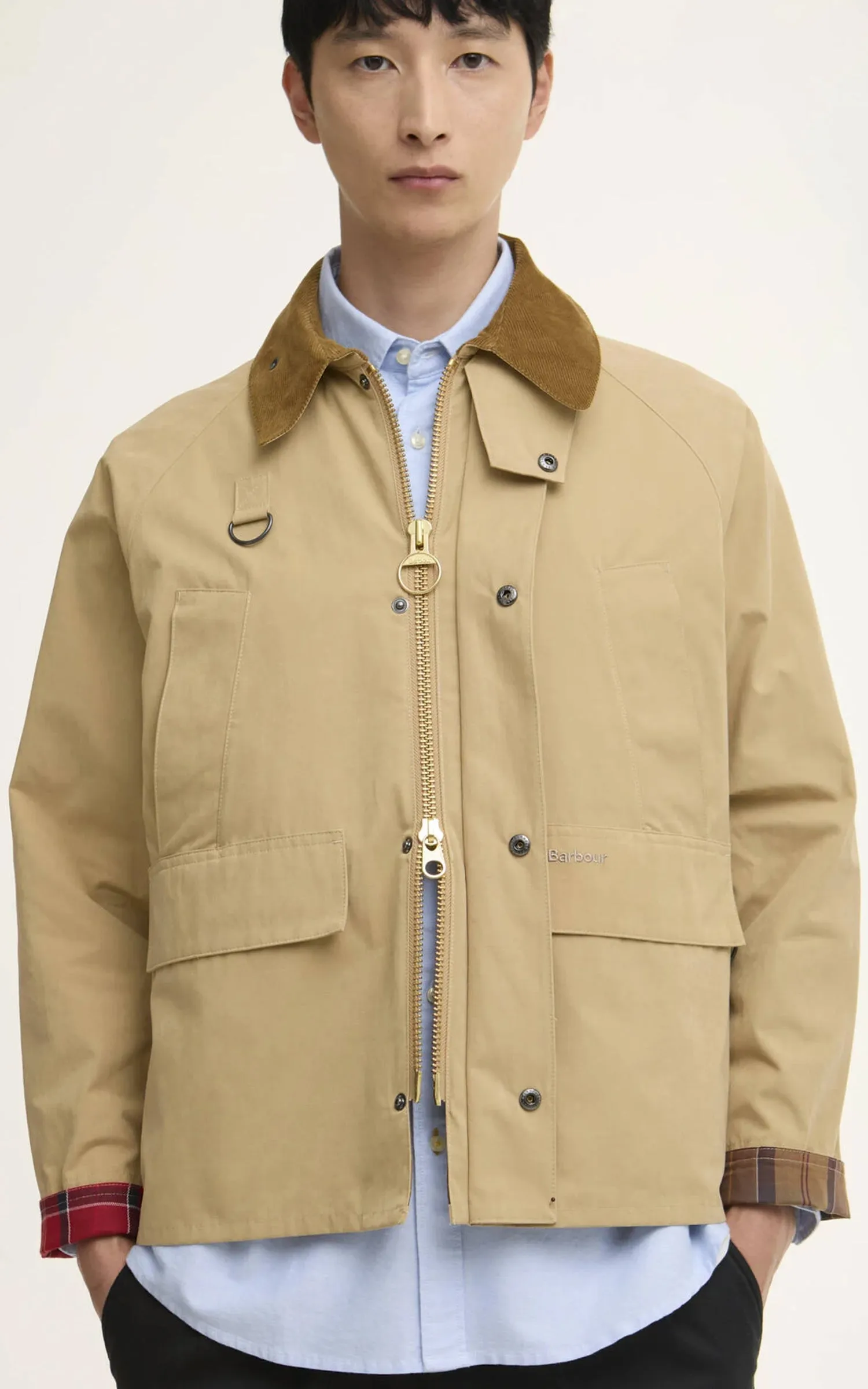 Barbour Solar Spey Jacket Stone sold by Cultizm product image thumbnail 4