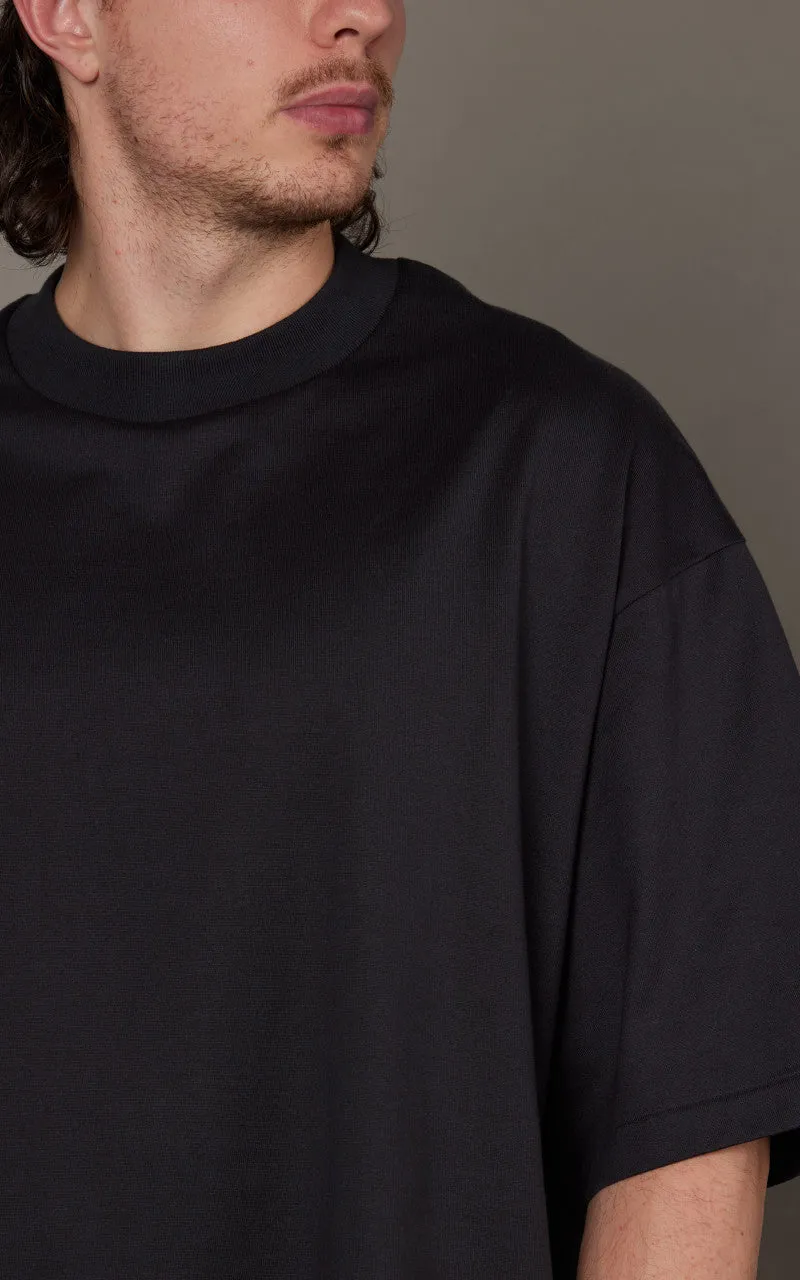 Kaptain Sunshine Suvin Supima Tube Halfsleeve Tee Heavy Ink Black sold by Cultizm product image thumbnail 4