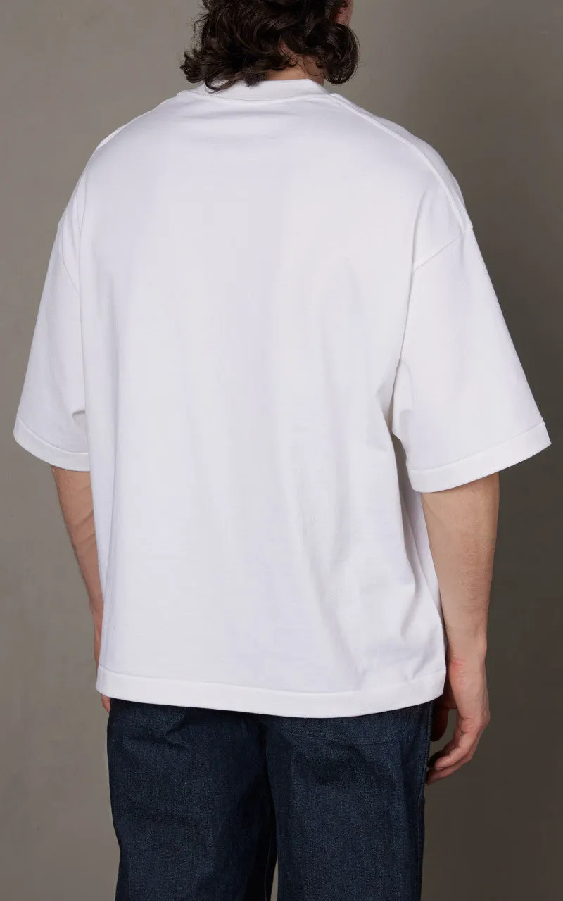 Kaptain Sunshine Suvin Supima Tube Halfsleeve Tee Heavy Off White sold by Cultizm product image thumbnail 5