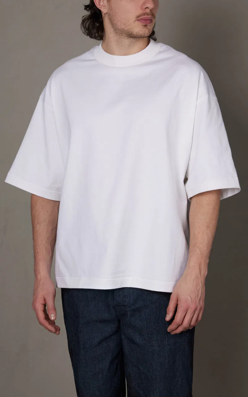 Kaptain Sunshine Suvin Supima Tube Halfsleeve Tee Heavy Off White sold by Cultizm product image thumbnail 2