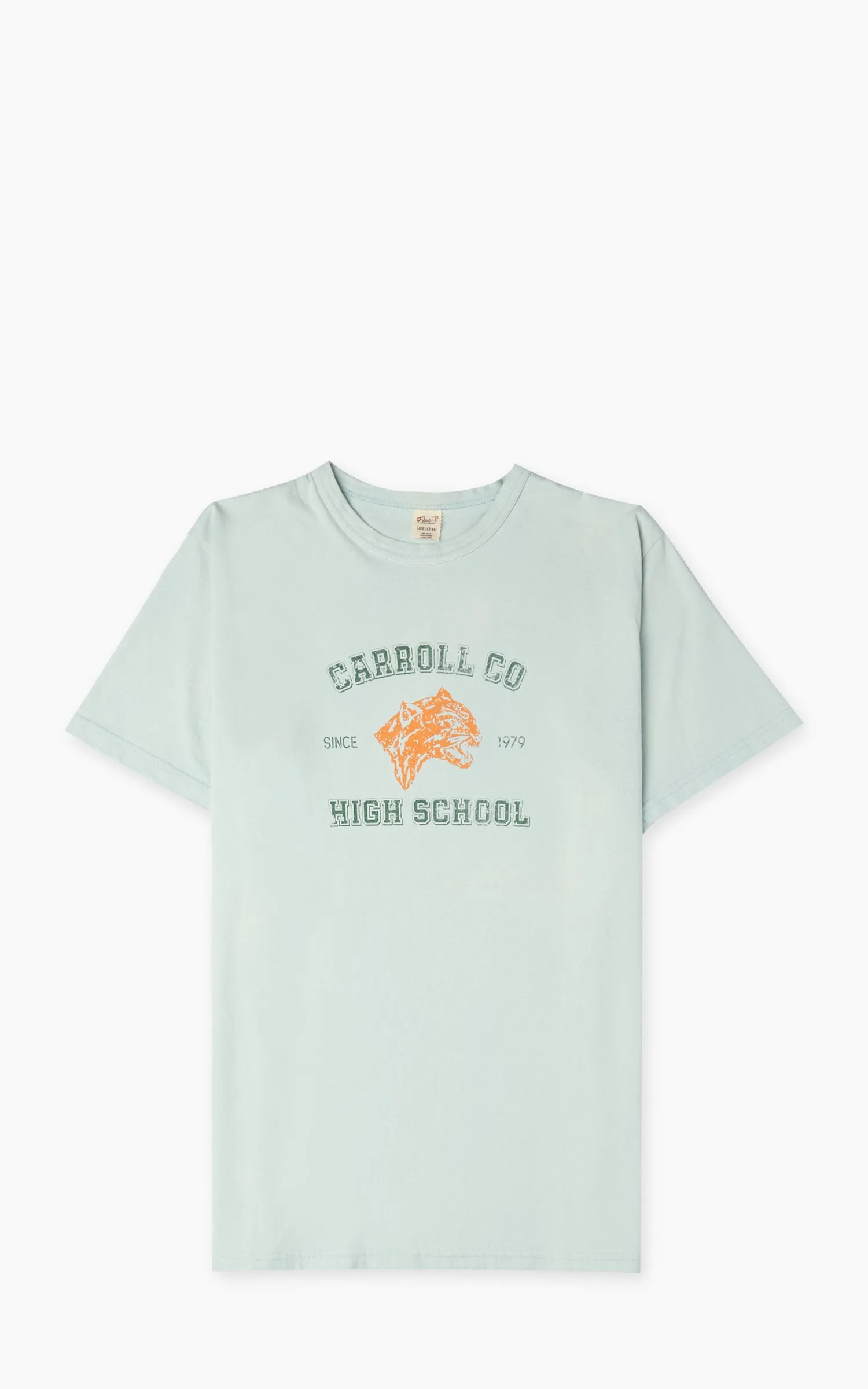 Flea-T T-Shirt Carroll Co. Pigment Dyed Grey sold by Cultizm