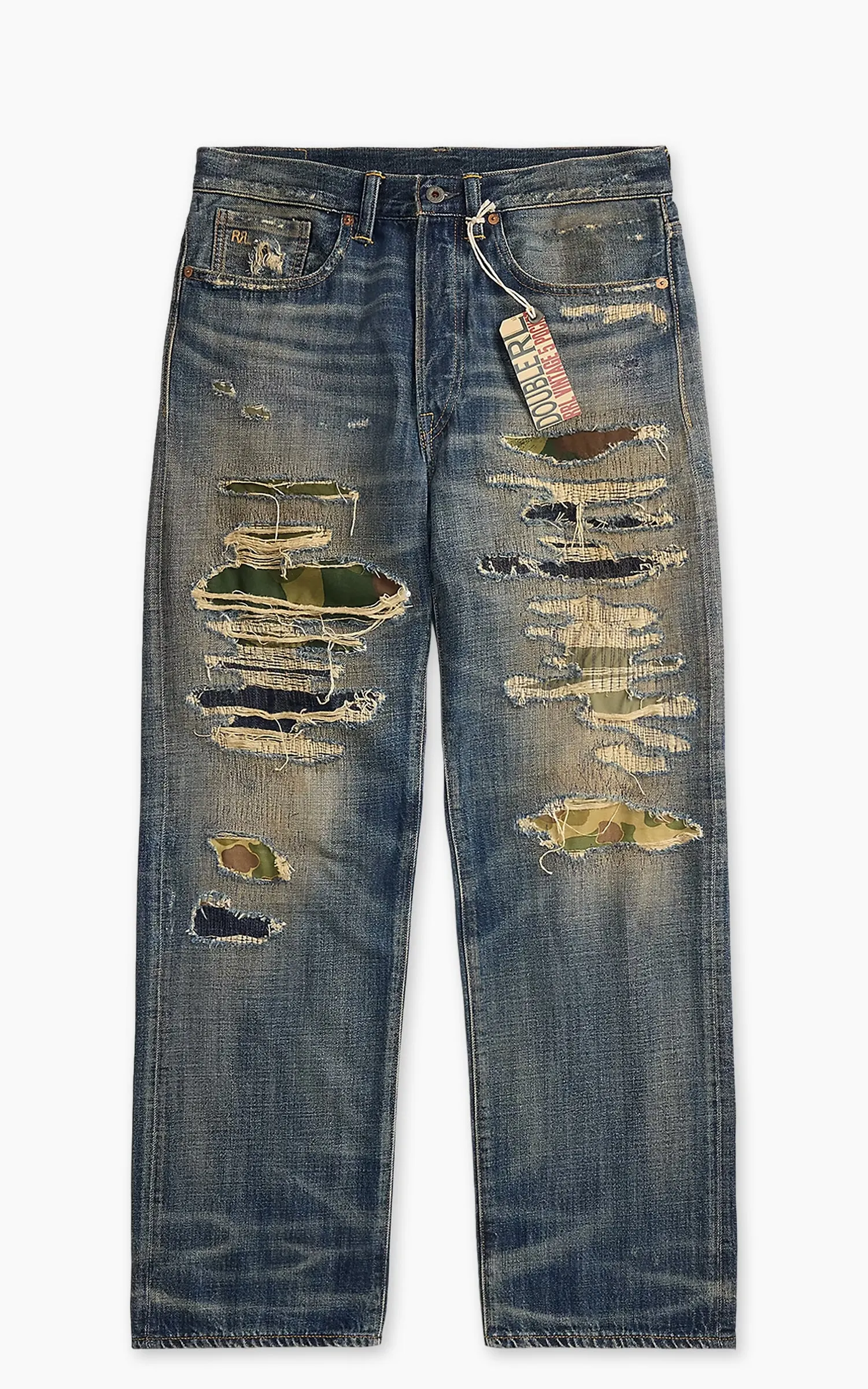 RRL Vintage 5-Pocket Averie Jean Averie Wash sold by Cultizm