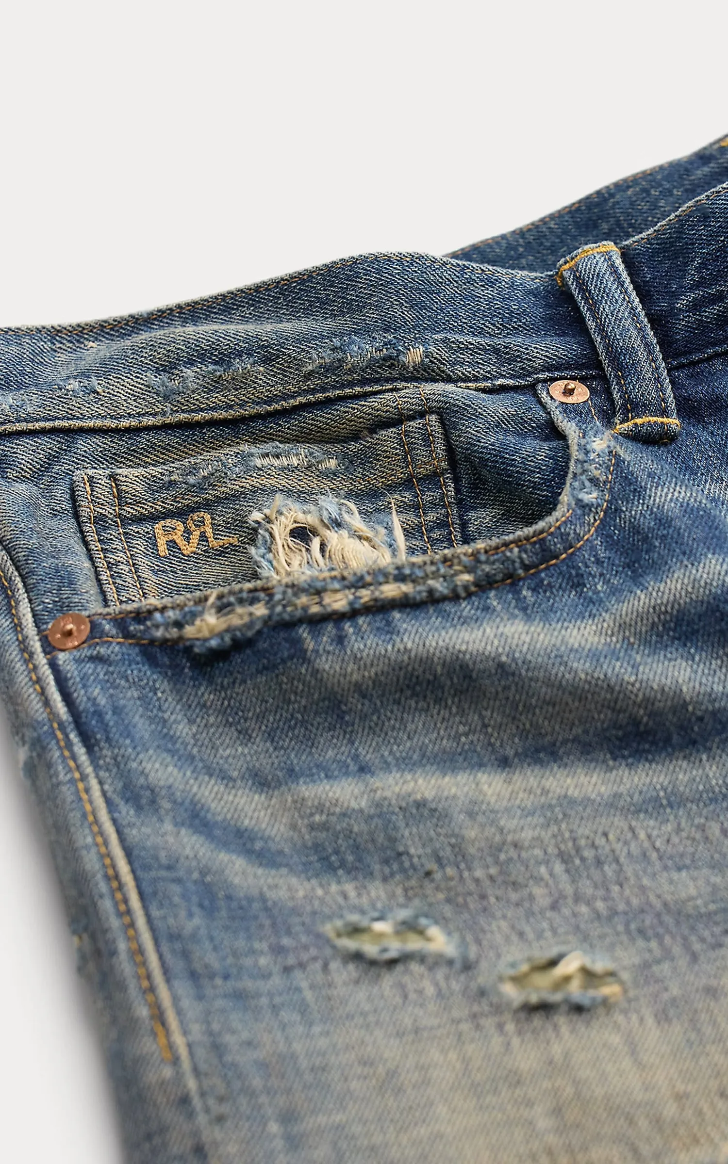 RRL Vintage 5-Pocket Averie Jean Averie Wash sold by Cultizm product image thumbnail 4