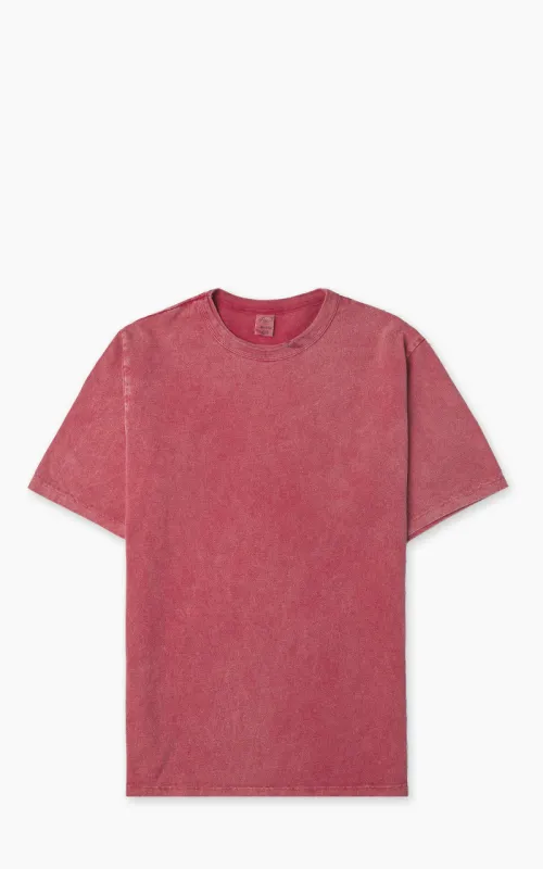 Flea-T T-Shirt Pigment Dyed Coral sold by Cultizm