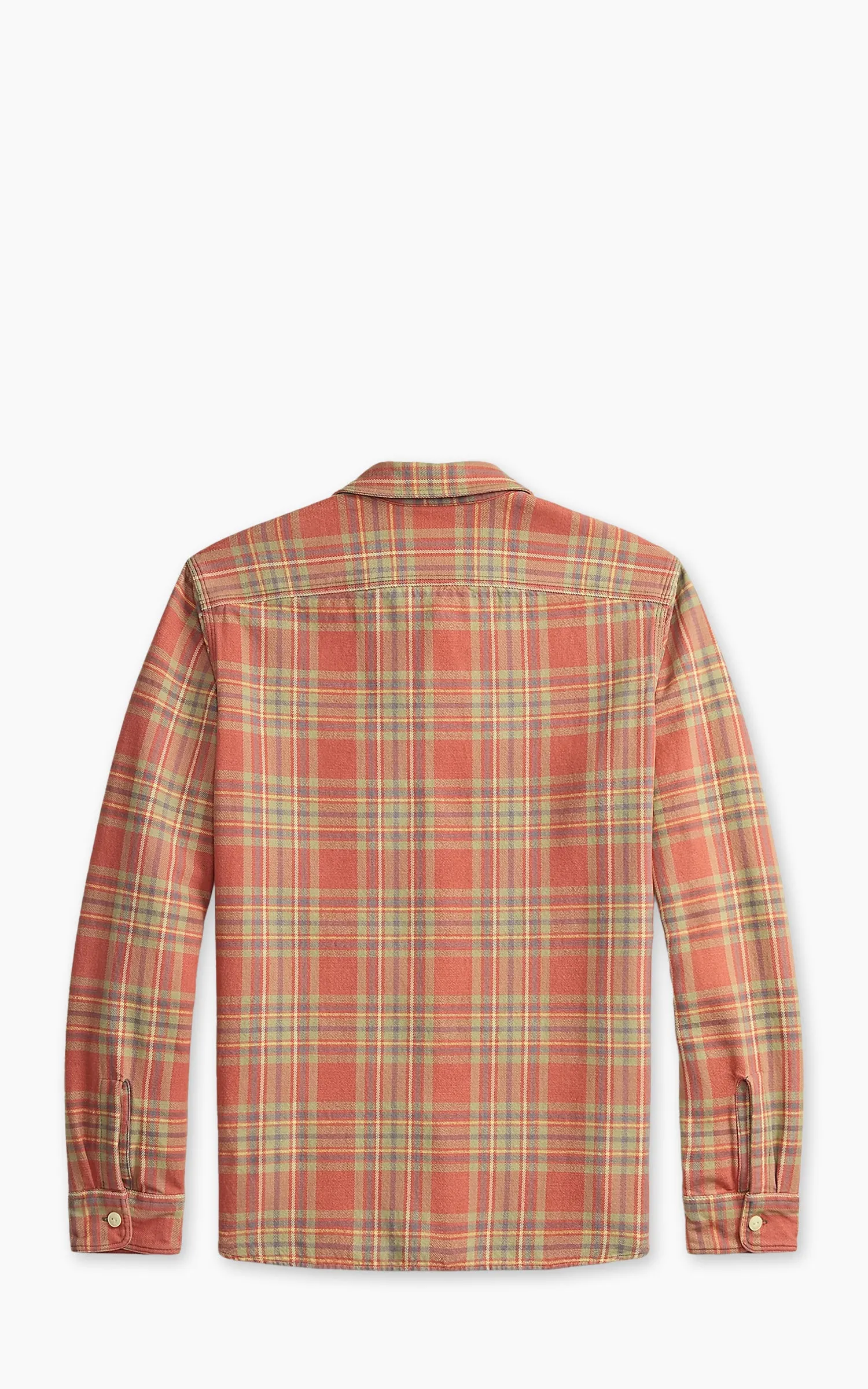 RRL Plaid Twill Workshirt Red/Blue/Green sold by Cultizm product image thumbnail 3