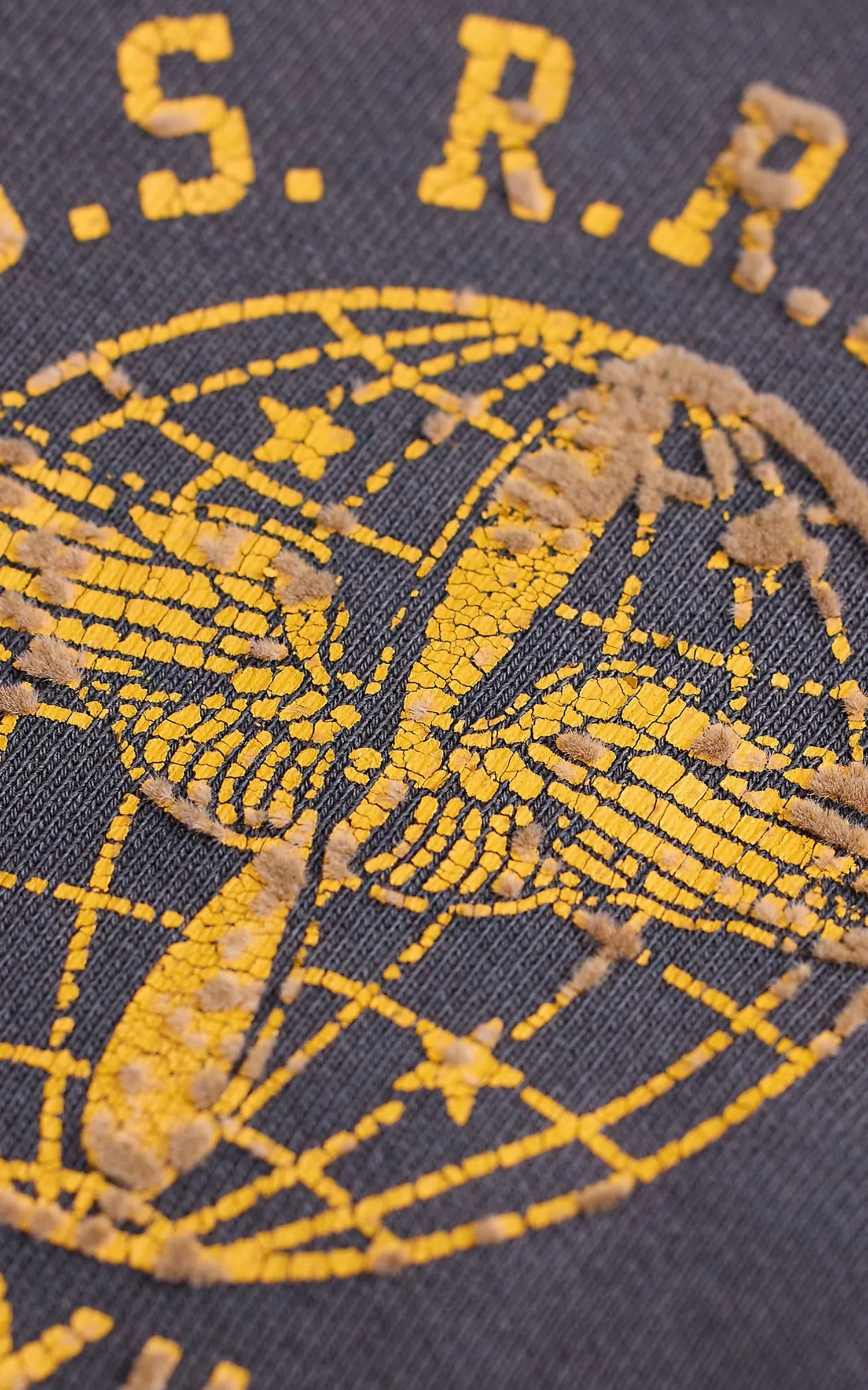 RRL French Terry Graphic Sweatshirt Faded Blue sold by Cultizm product image thumbnail 3