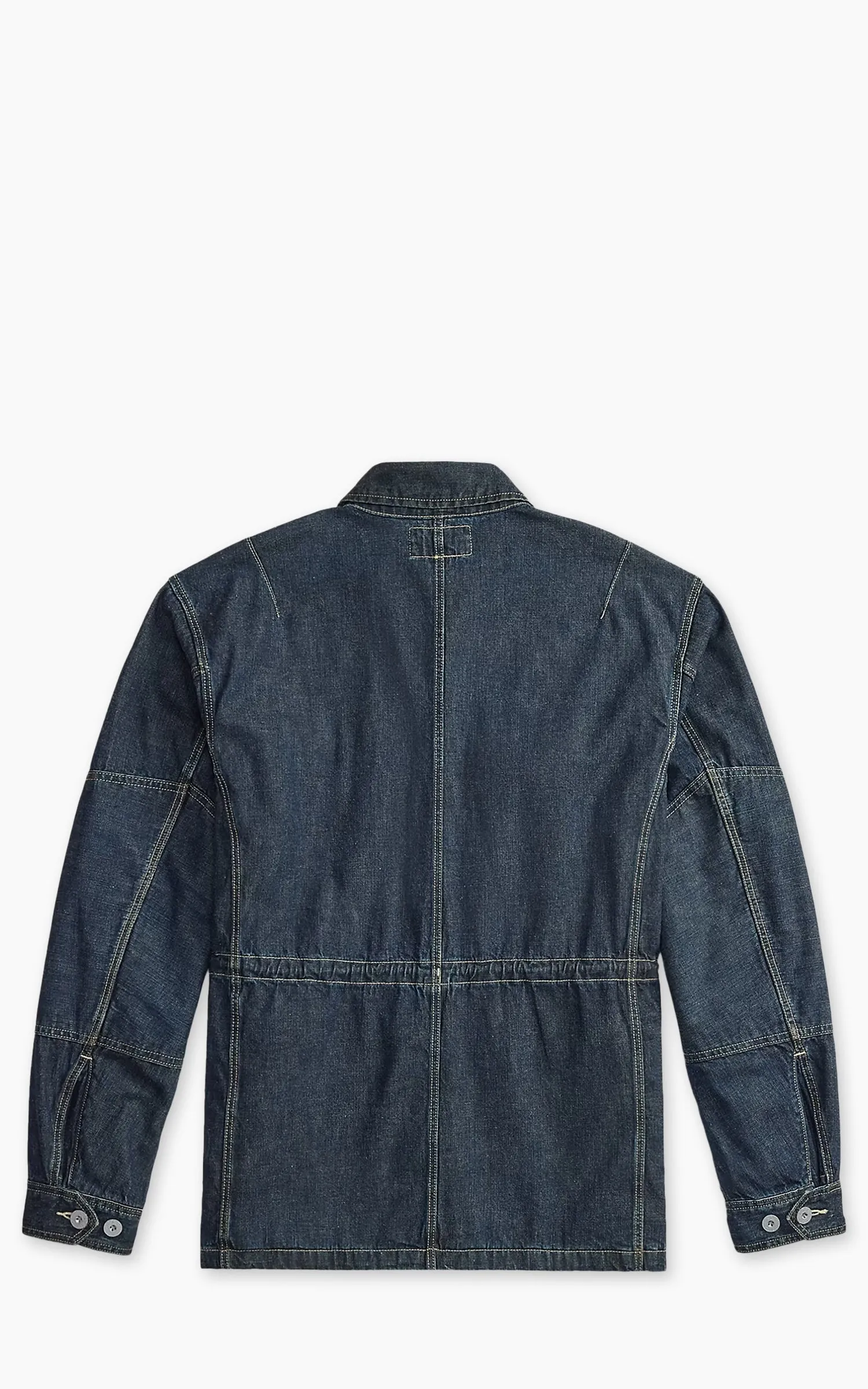 RRL Indigo Denim Field Jacket Medium Wash sold by Cultizm product image thumbnail 4