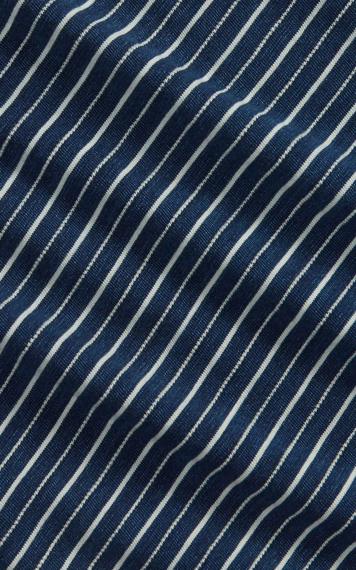 RRL Indigo Striped Jacquard T-Shirt Indigo Multi sold by Cultizm product image thumbnail 2