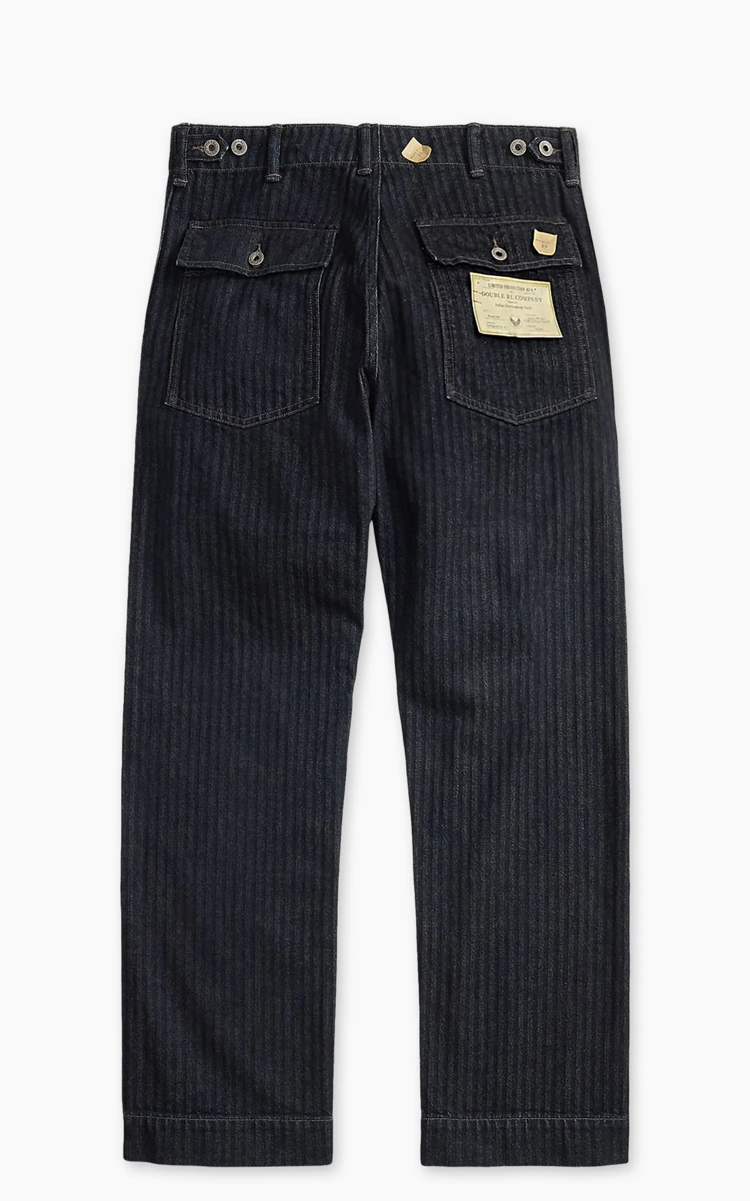 RRL Limited-Edition Indigo Herringbone Pant Rinse sold by Cultizm product image thumbnail 3