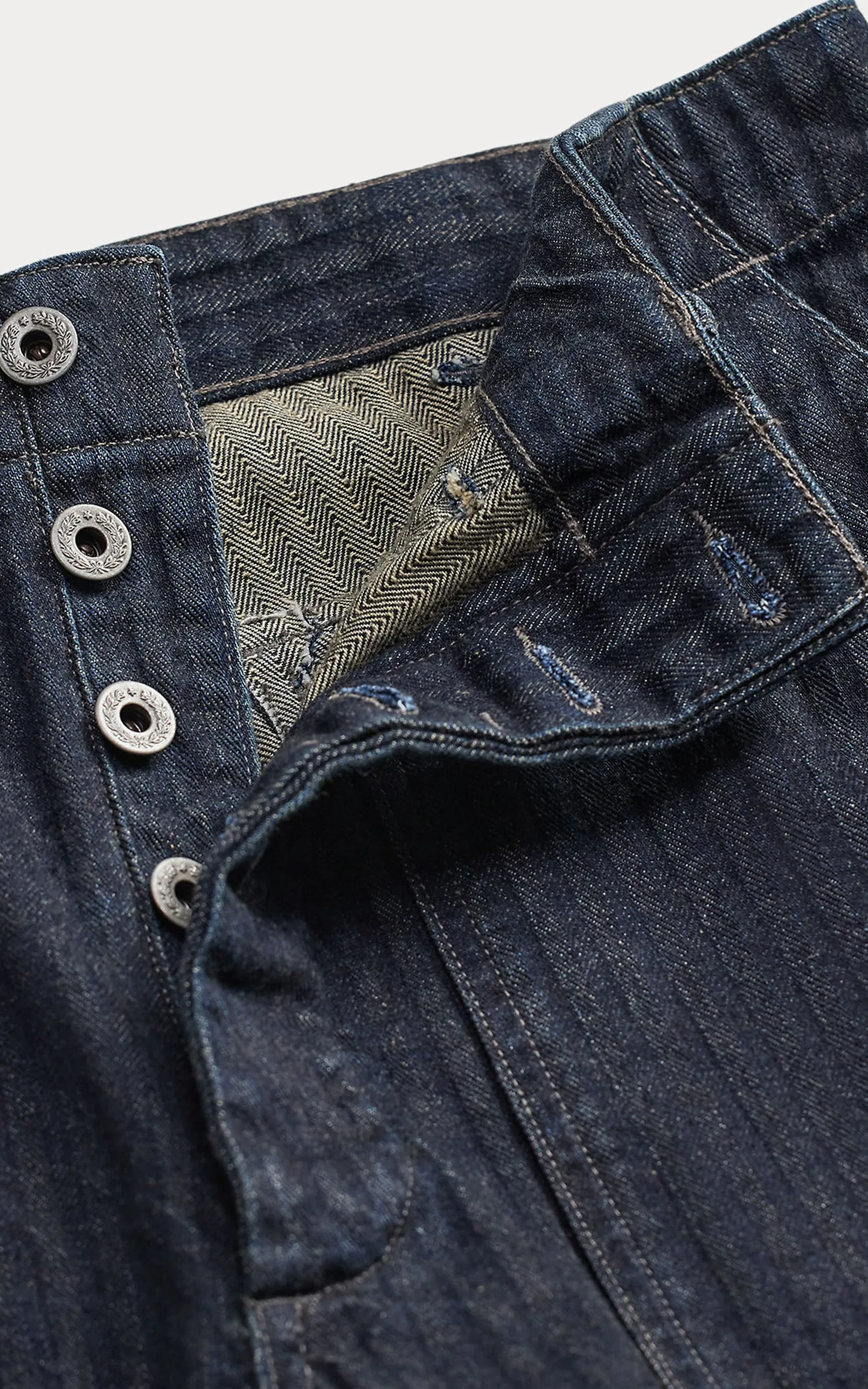 RRL Limited-Edition Indigo Herringbone Pant Rinse sold by Cultizm product image thumbnail 2