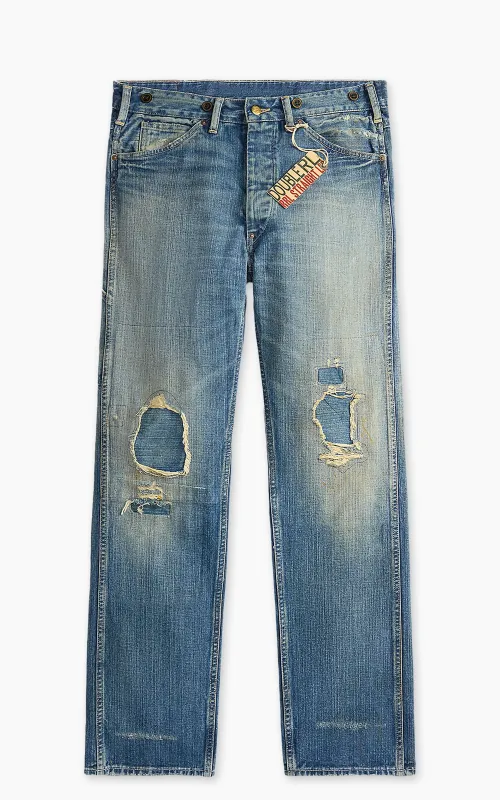 RRL Straight Fit Eastborough Distressed Jean Eastborough Wash made by RRL