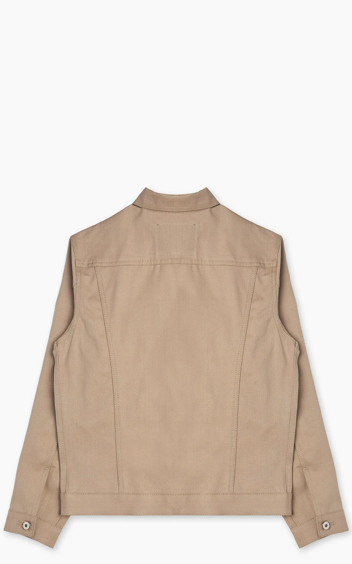 Naked & Famous Denim Denim Jacket Selvedge Slacks Beige 10oz sold by Cultizm product image thumbnail 2