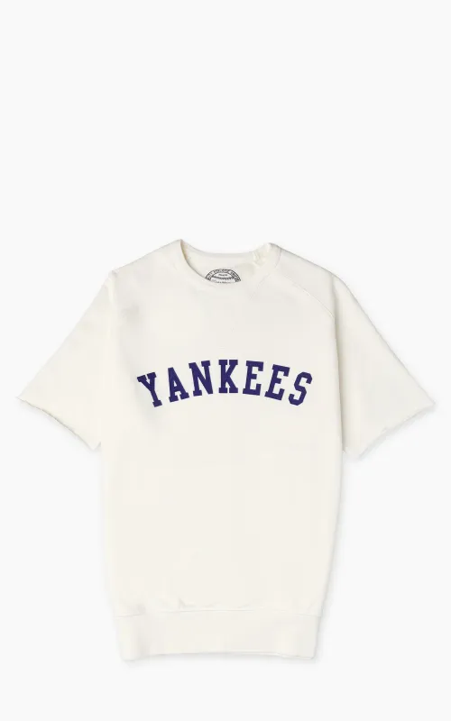 Chesapeake's Felpa S/S Sweatshirt Yankees Cream made by Chesapeake's