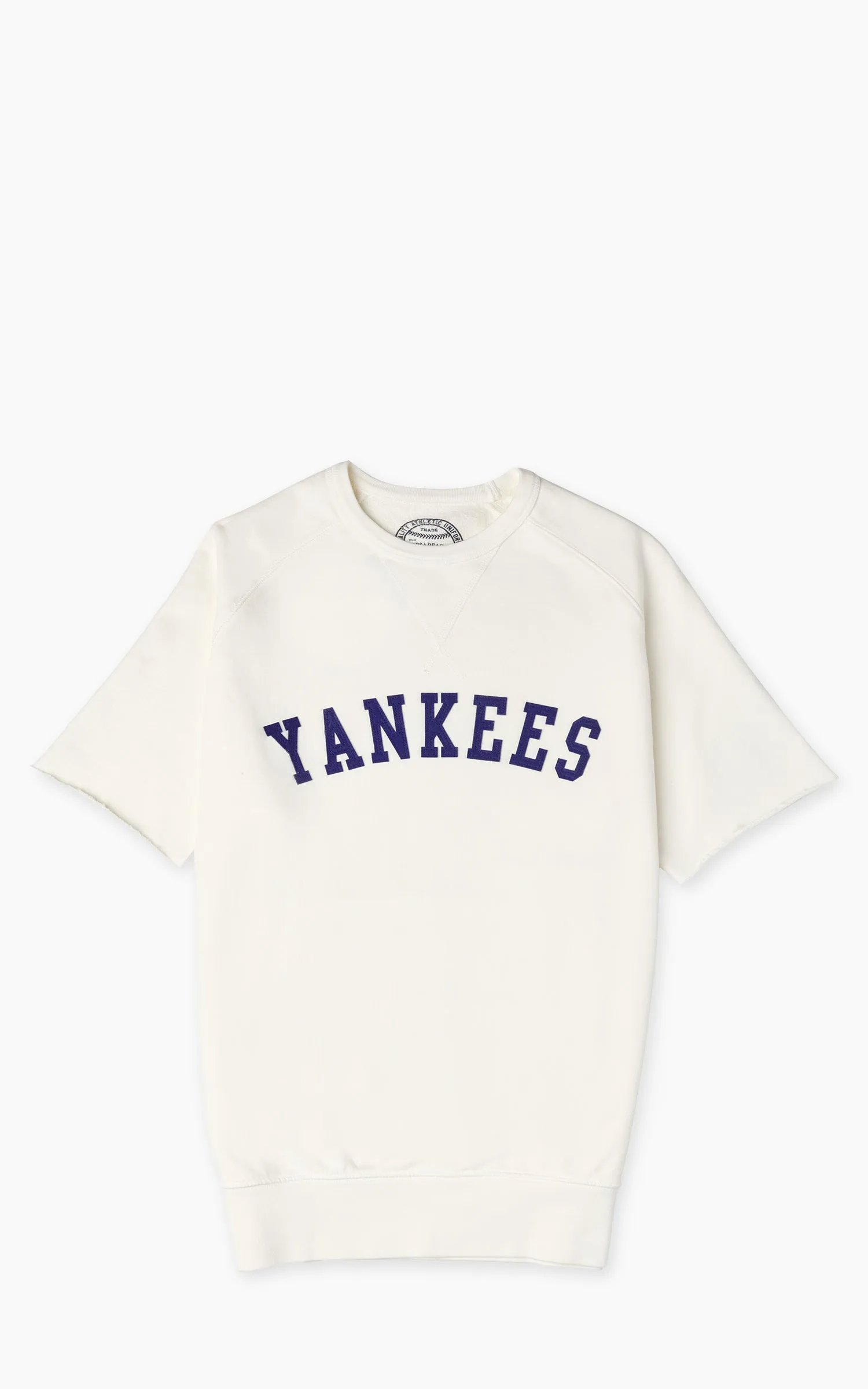 Chesapeake's Felpa S/S Sweatshirt Yankees Cream sold by Cultizm