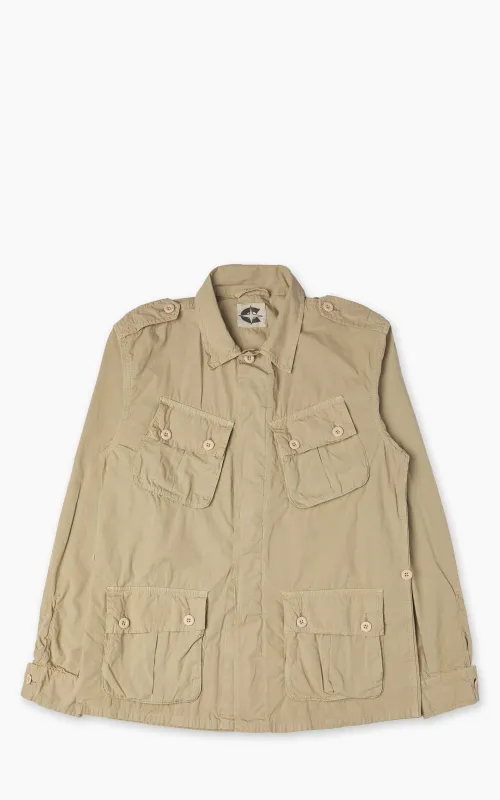 Chesapeake's Popeline Jungle Jacket Sand made by Chesapeake's
