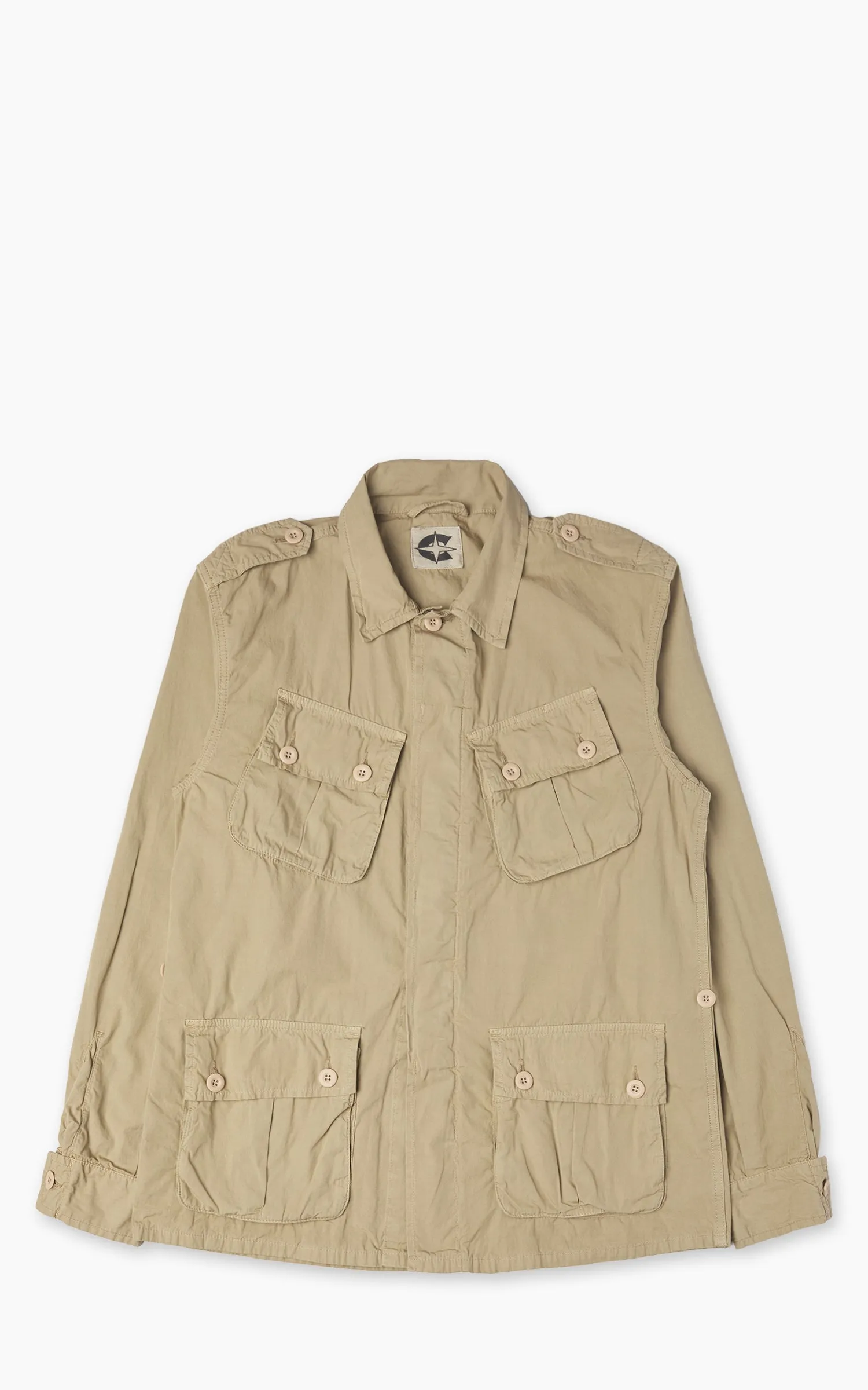 Chesapeake's Popeline Jungle Jacket Sand sold by Cultizm