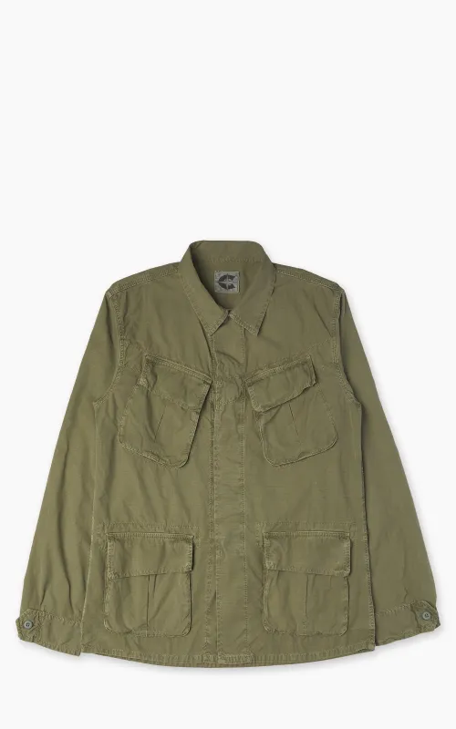 Chesapeake's Rip-Stop Jungle Jacket Military Green made by Chesapeake's