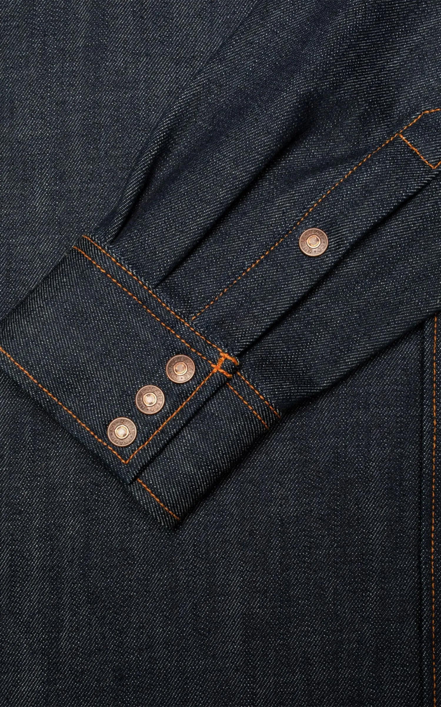 Nudie Jeans Gunnar Denim Shirt Dry Streaky sold by Cultizm product image thumbnail 5