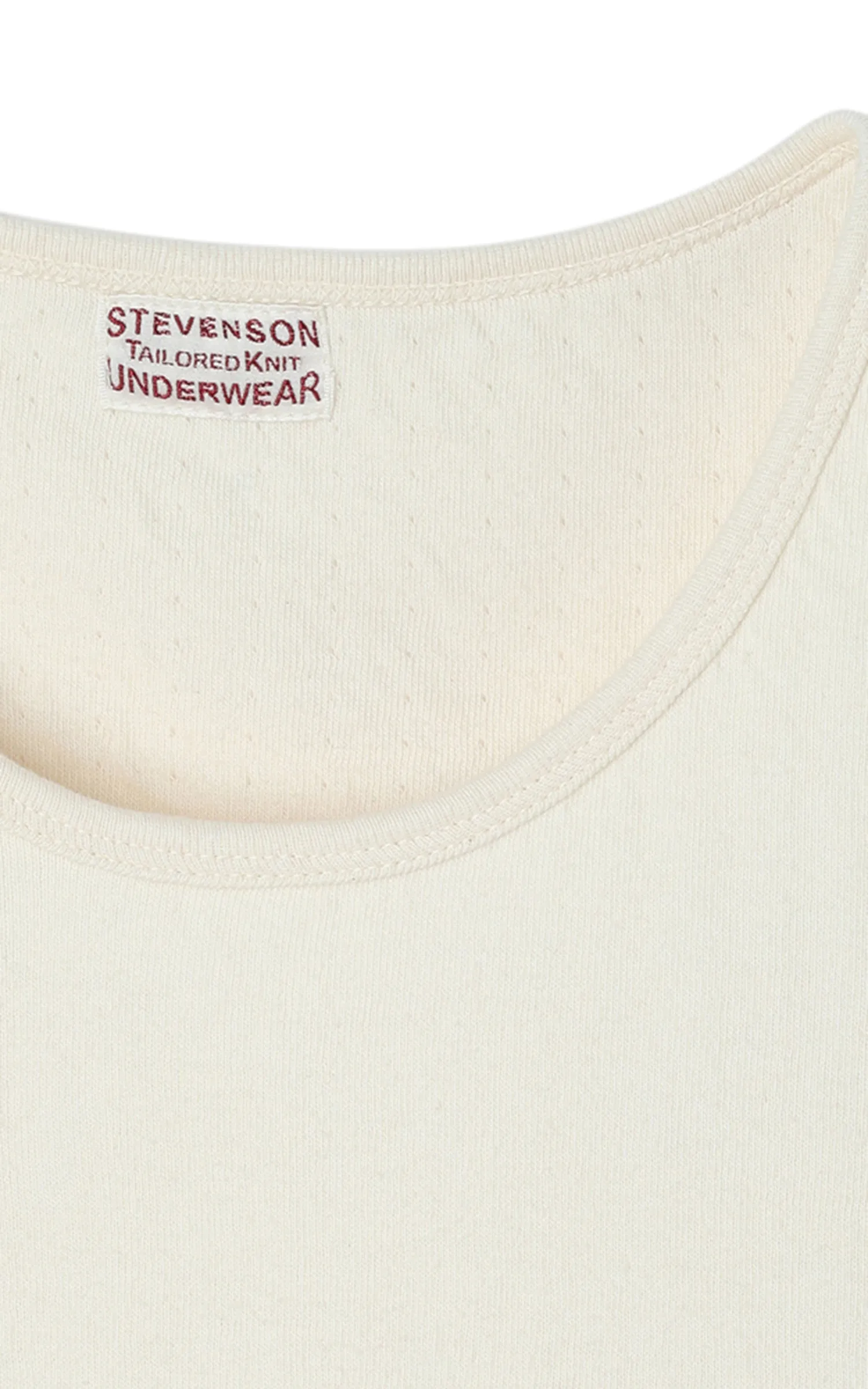 Stevenson Overall Co. DualComfort Cotton Tank Natural sold by Cultizm product image thumbnail 2