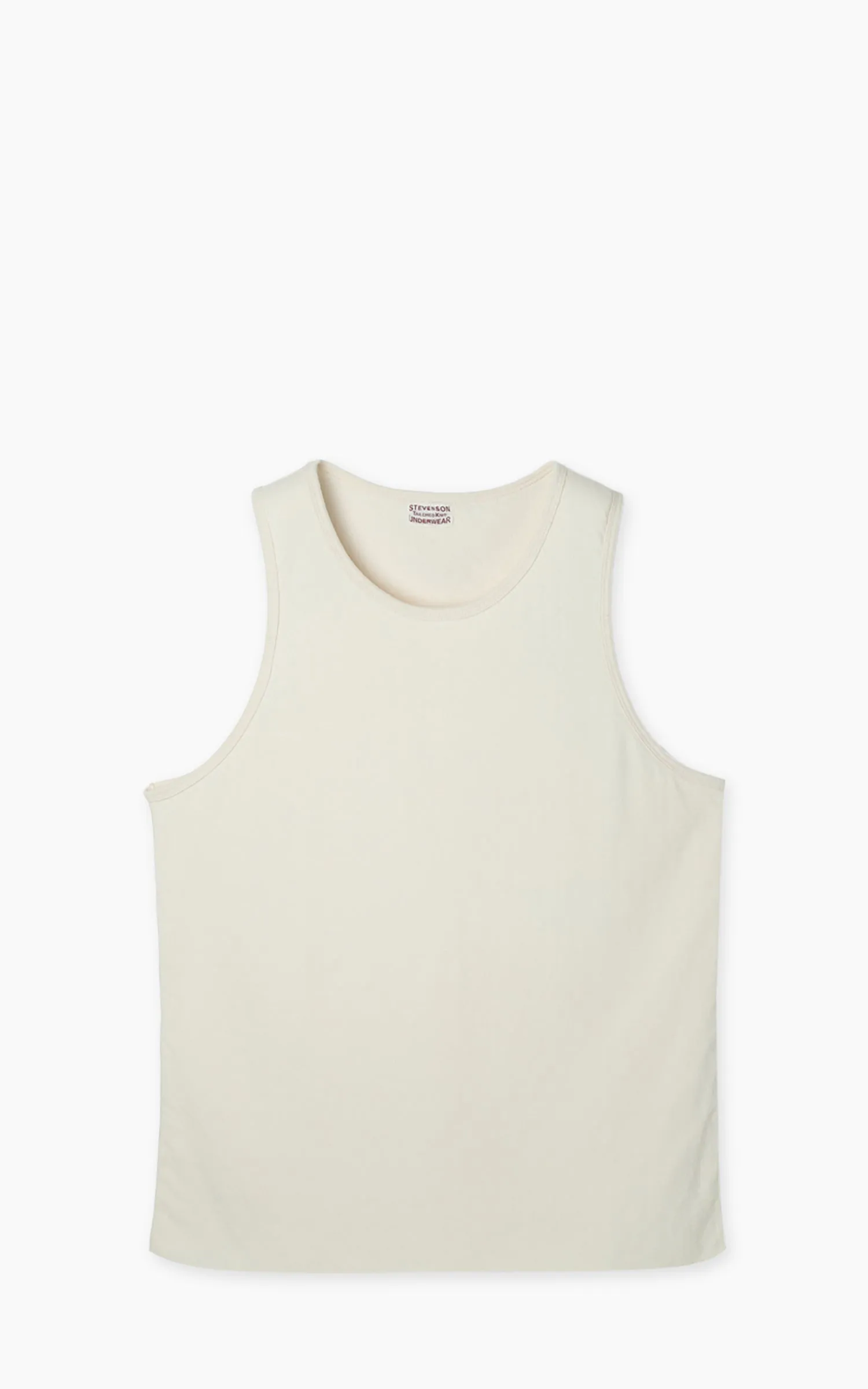 Stevenson Overall Co. DualComfort Cotton Tank Natural sold by Cultizm