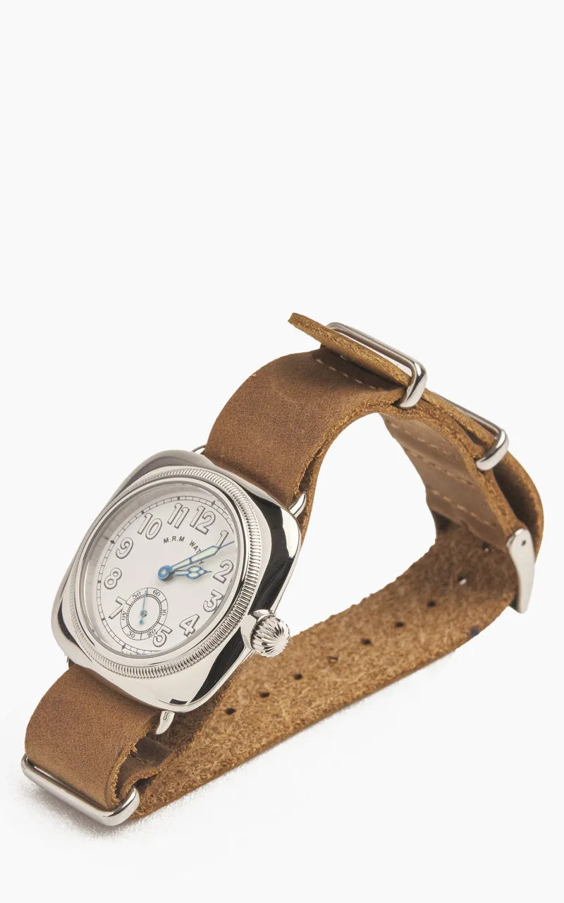 M.R.M.W. Cushion Military Watch Leather Strap White sold by Cultizm product image thumbnail 3