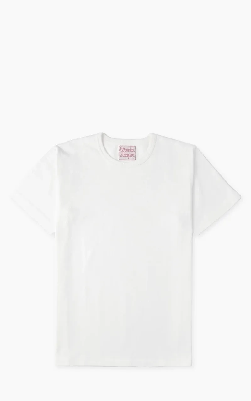 Wonder Looper Double Heavyweight T-Shirt White sold by Cultizm
