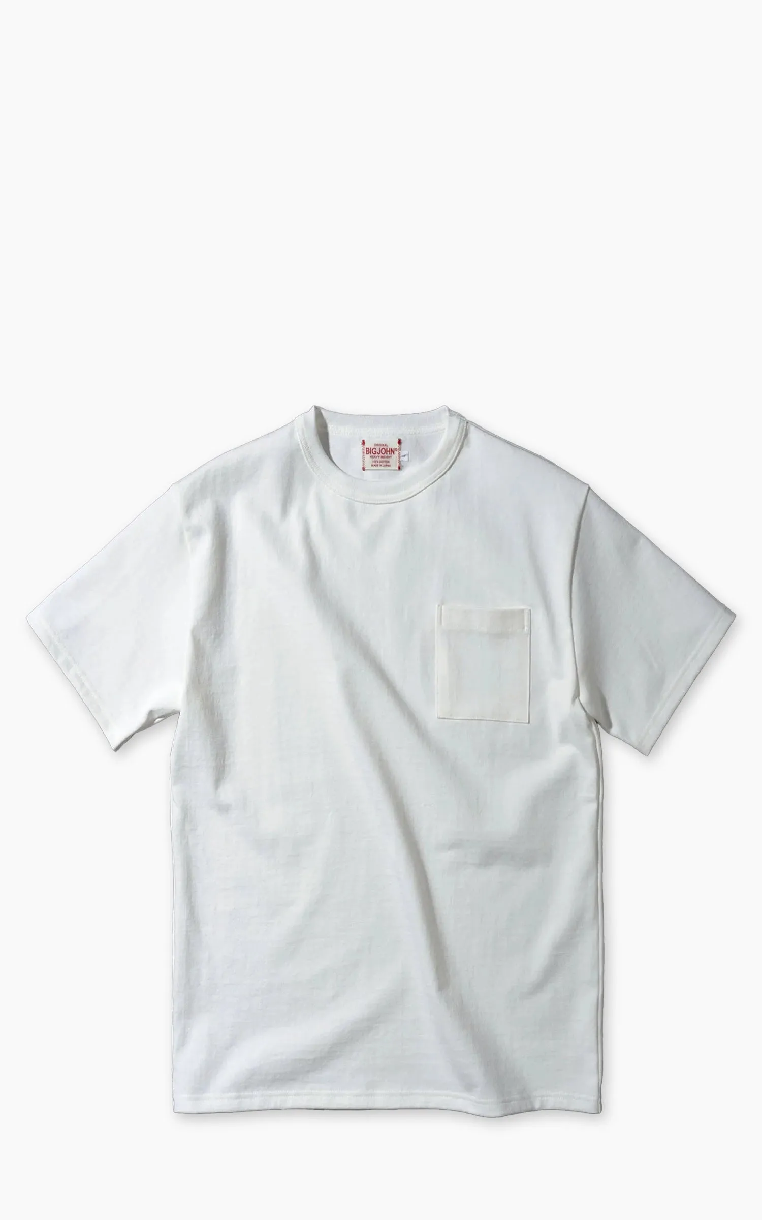 Big John "Magnum Weight" Heavyweight T-Shirt White sold by Cultizm