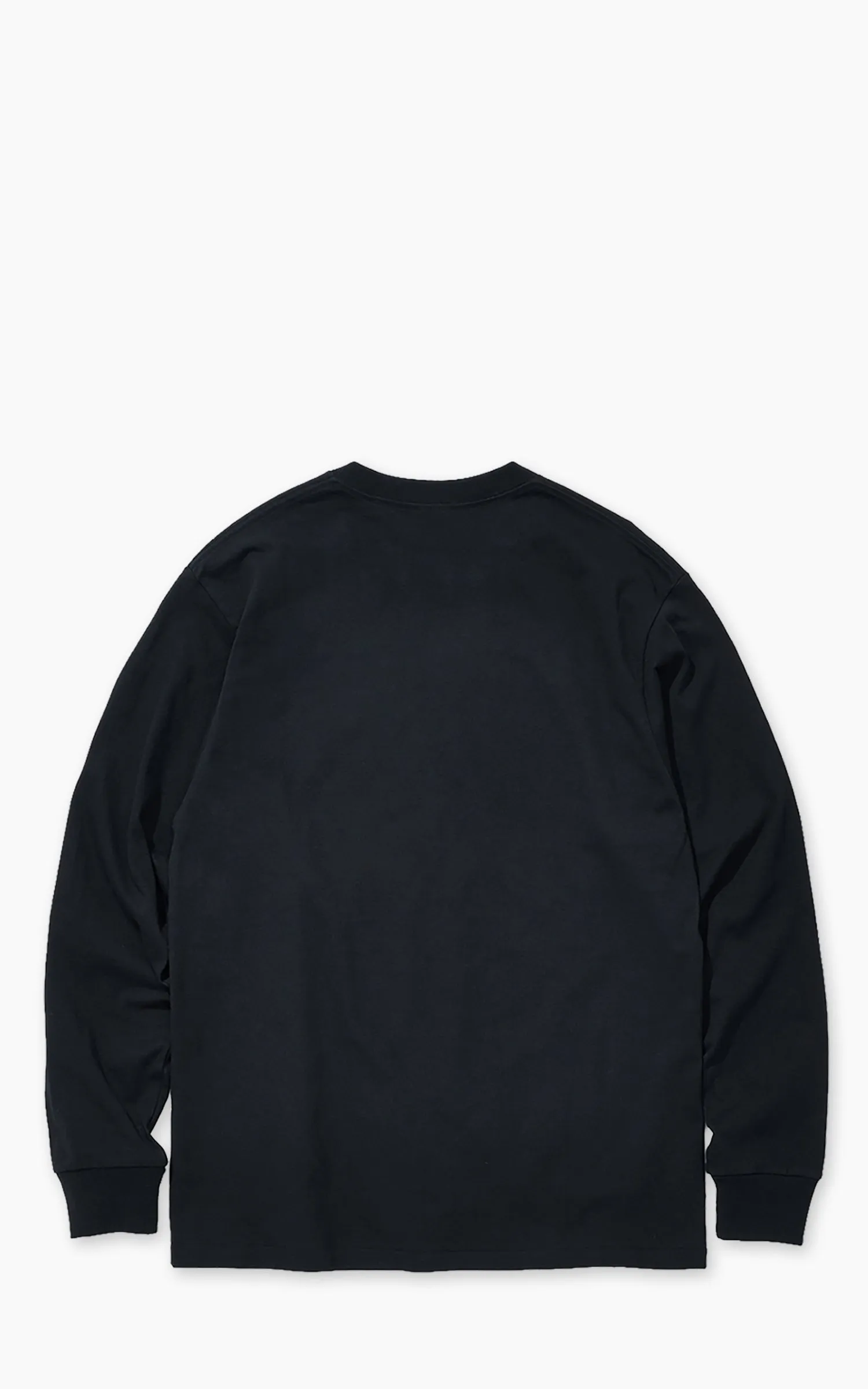 Cotton Research Club L/S T-Shirt Black sold by Cultizm product image thumbnail 2
