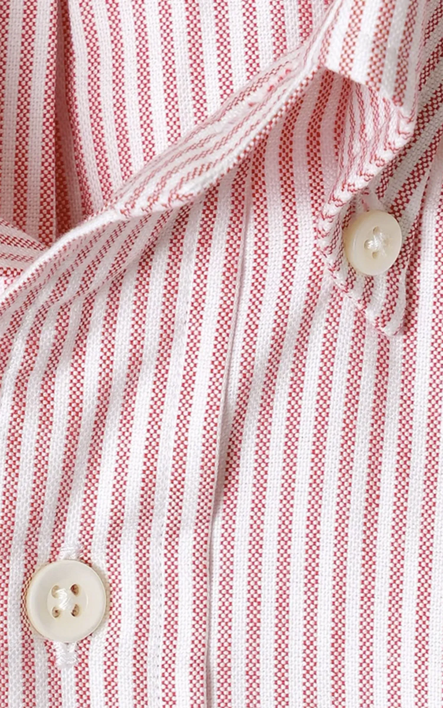 Kamakura Shirts Vintage Ivy Button-Down Oxford Shirt University Stripes Red sold by Cultizm product image thumbnail 2