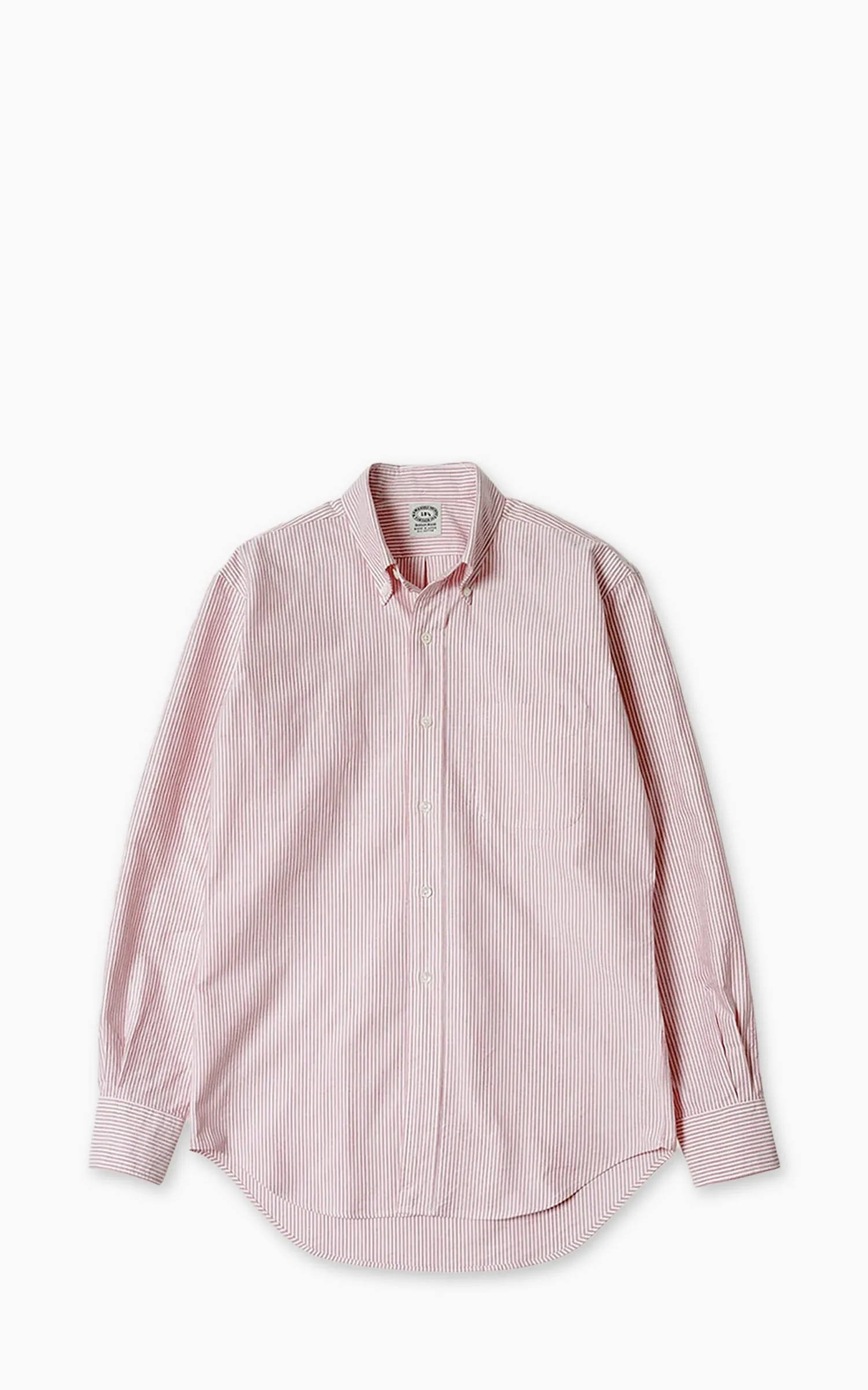 Kamakura Shirts Vintage Ivy Button-Down Oxford Shirt University Stripes Red sold by Cultizm