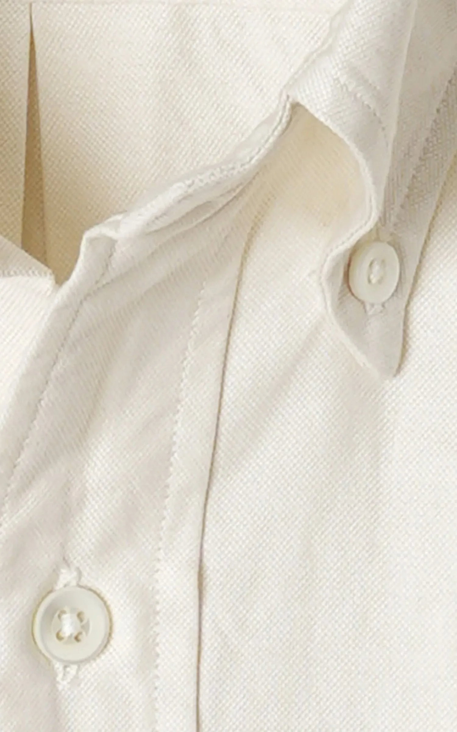 Kamakura Shirts Vintage Ivy Button-Down Oxford Shirt Ecru sold by Cultizm product image thumbnail 2