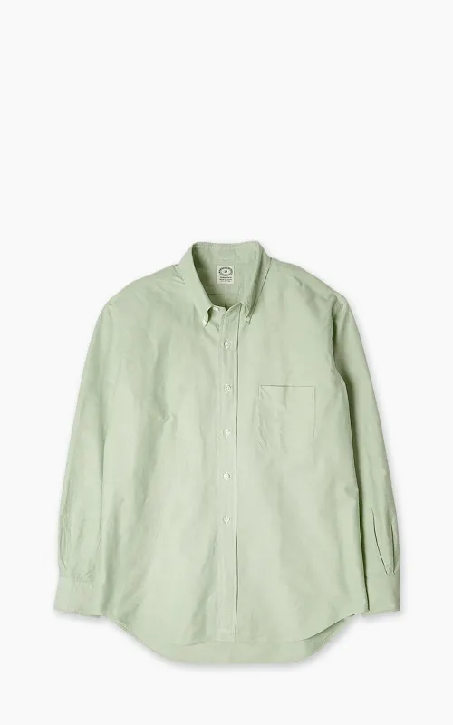 Kamakura Shirts Vintage Ivy Button-Down Oxford Shirt Green sold by Cultizm
