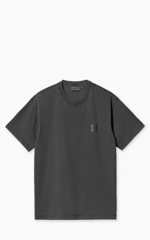 Carhartt WIP S/S Nelson T-Shirt Garment Dyed Black sold by Cultizm