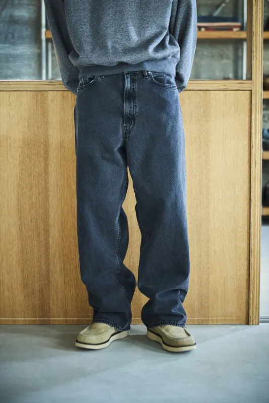OrSlow 100 Super Dad's Fit Denim Pants Black Stone sold by Cultizm