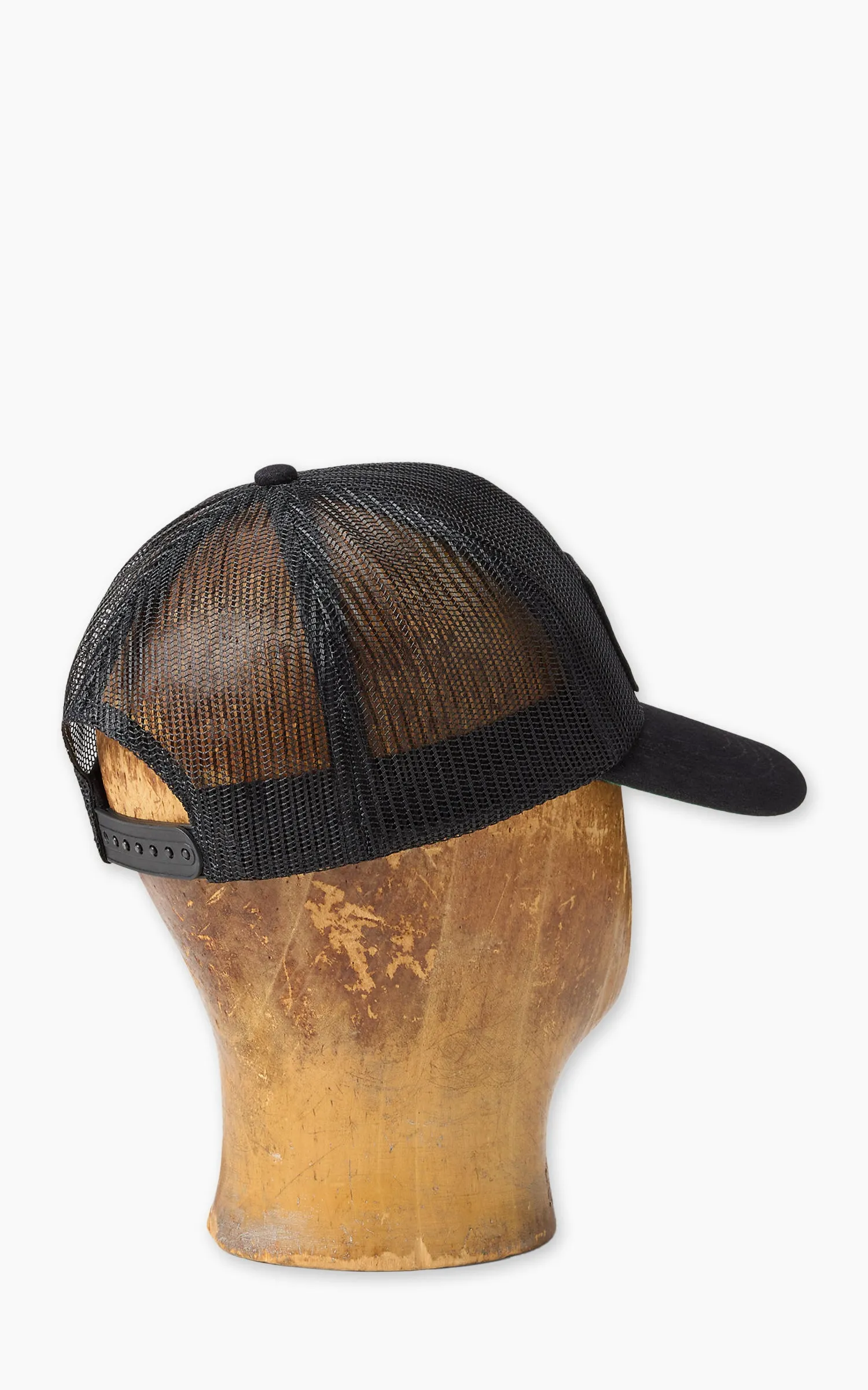 RRL Denim-Bill Mesh Trucker Cap Black sold by Cultizm product image thumbnail 2