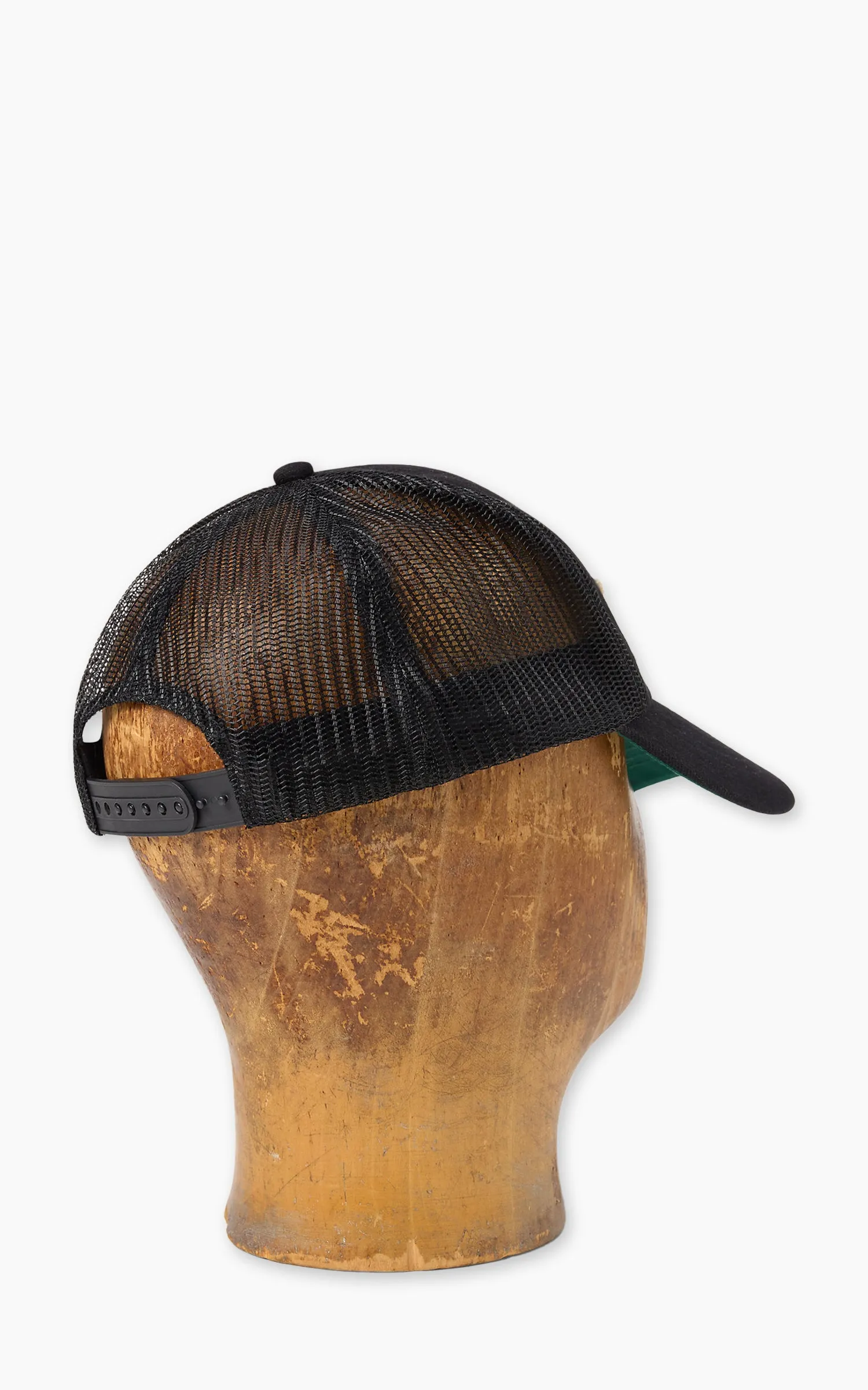 RRL Logo-Patch Denim Trucker Cap Black sold by Cultizm product image thumbnail 2