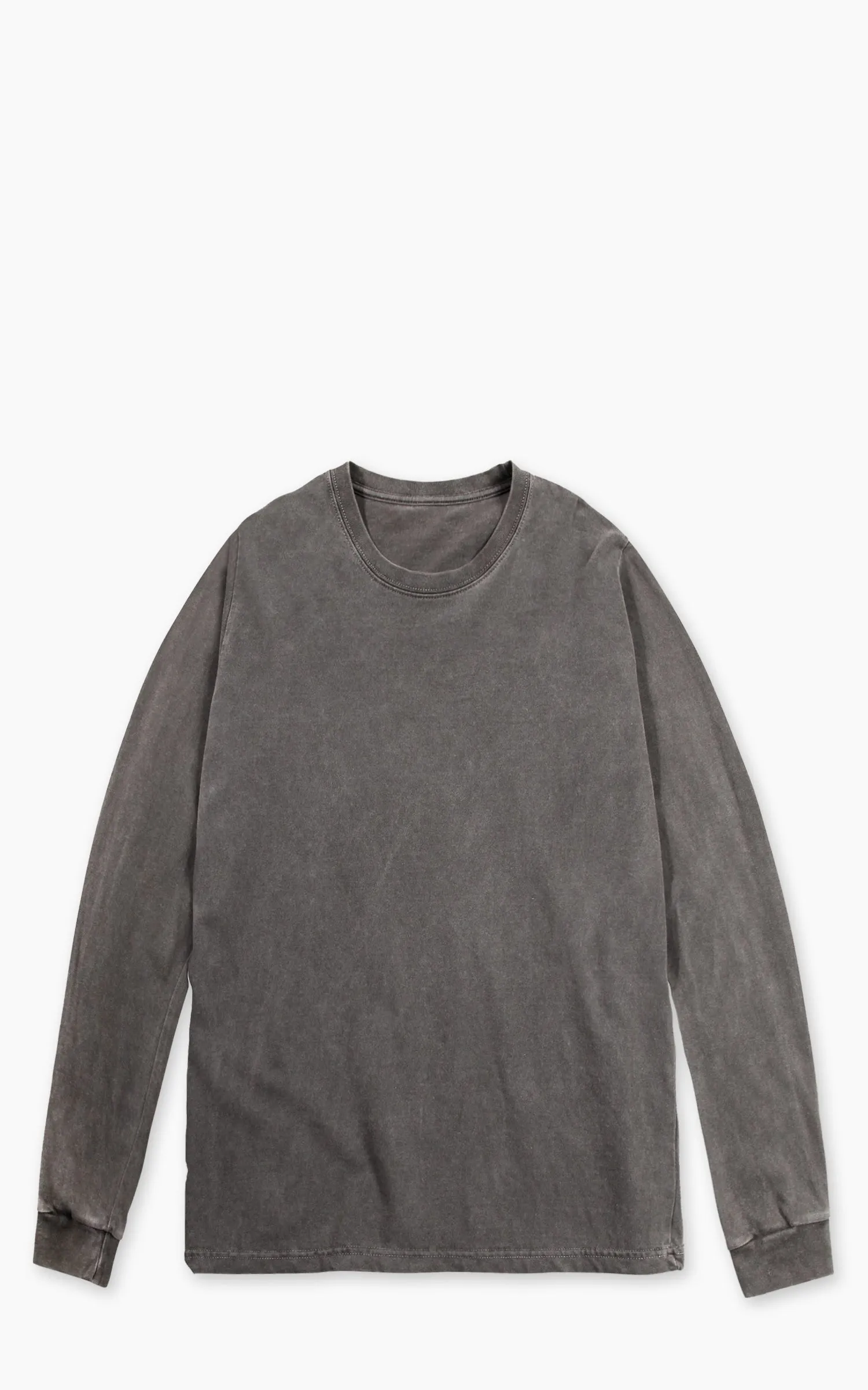 House Of Blanks Heavyweight L/S T-Shirt Distressed Charcoal sold by Cultizm