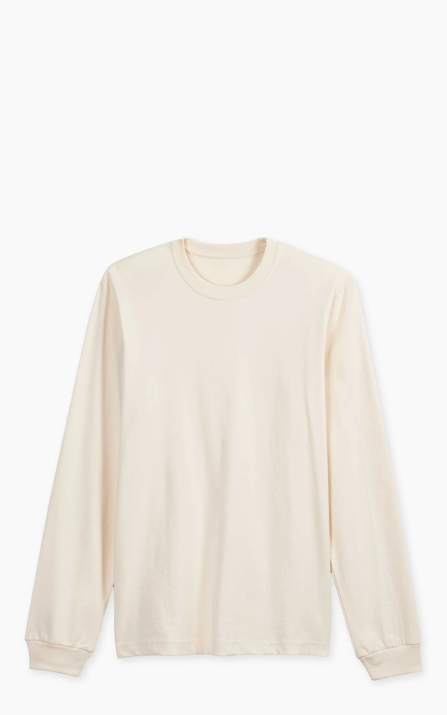 House Of Blanks Heavyweight L/S T-Shirt Natural sold by Cultizm