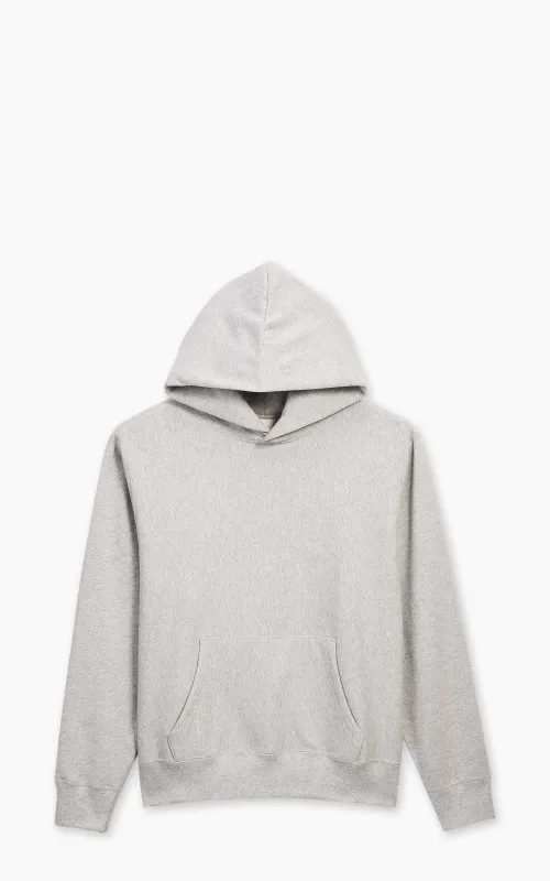 House Of Blanks Heavyweight Relaxed Fit Hooded Sweatshirt Heather Grey sold by Cultizm