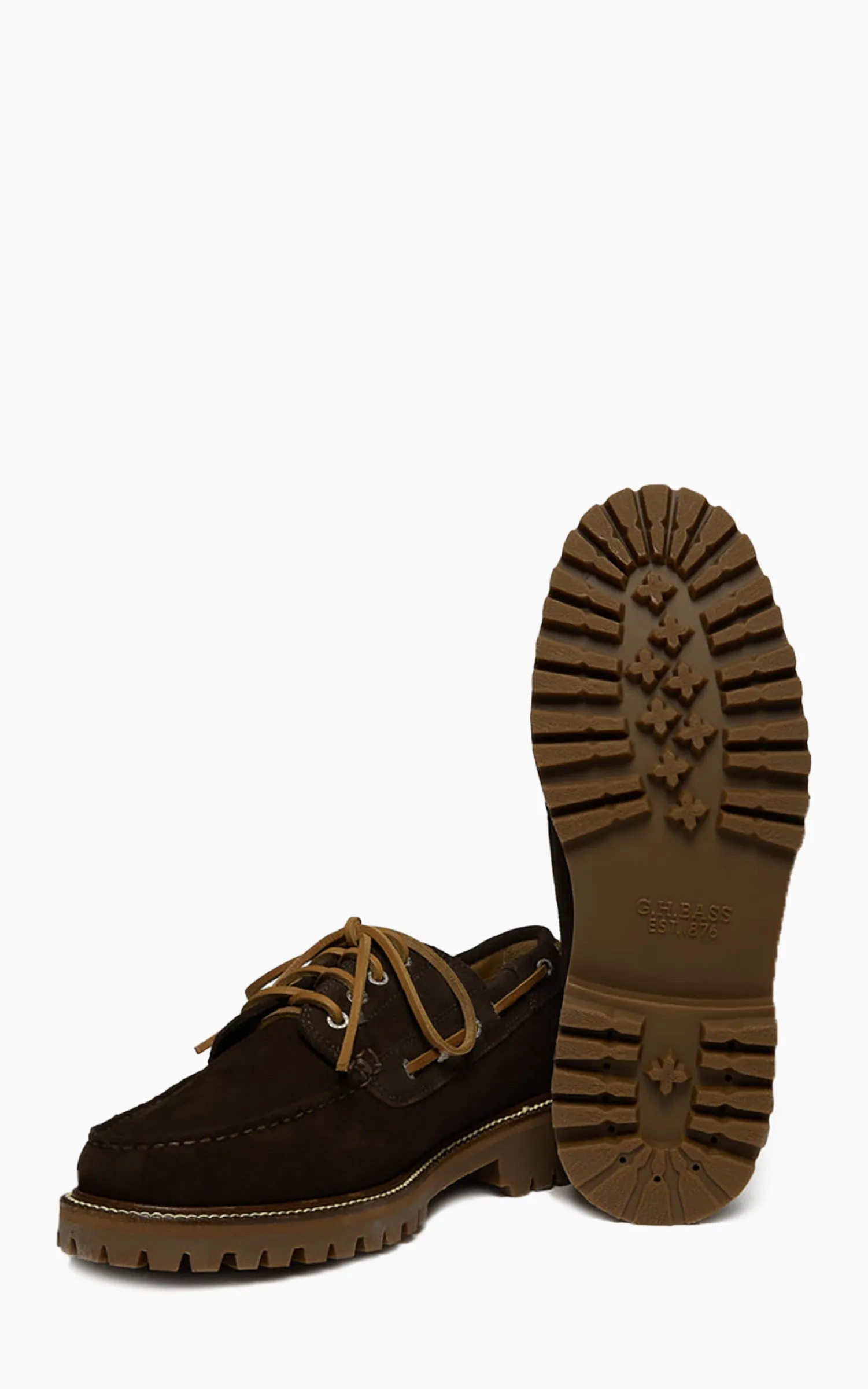 G.H. Bass Ranger Camp Moc Suede Chocolate Suede sold by Cultizm product image thumbnail 5