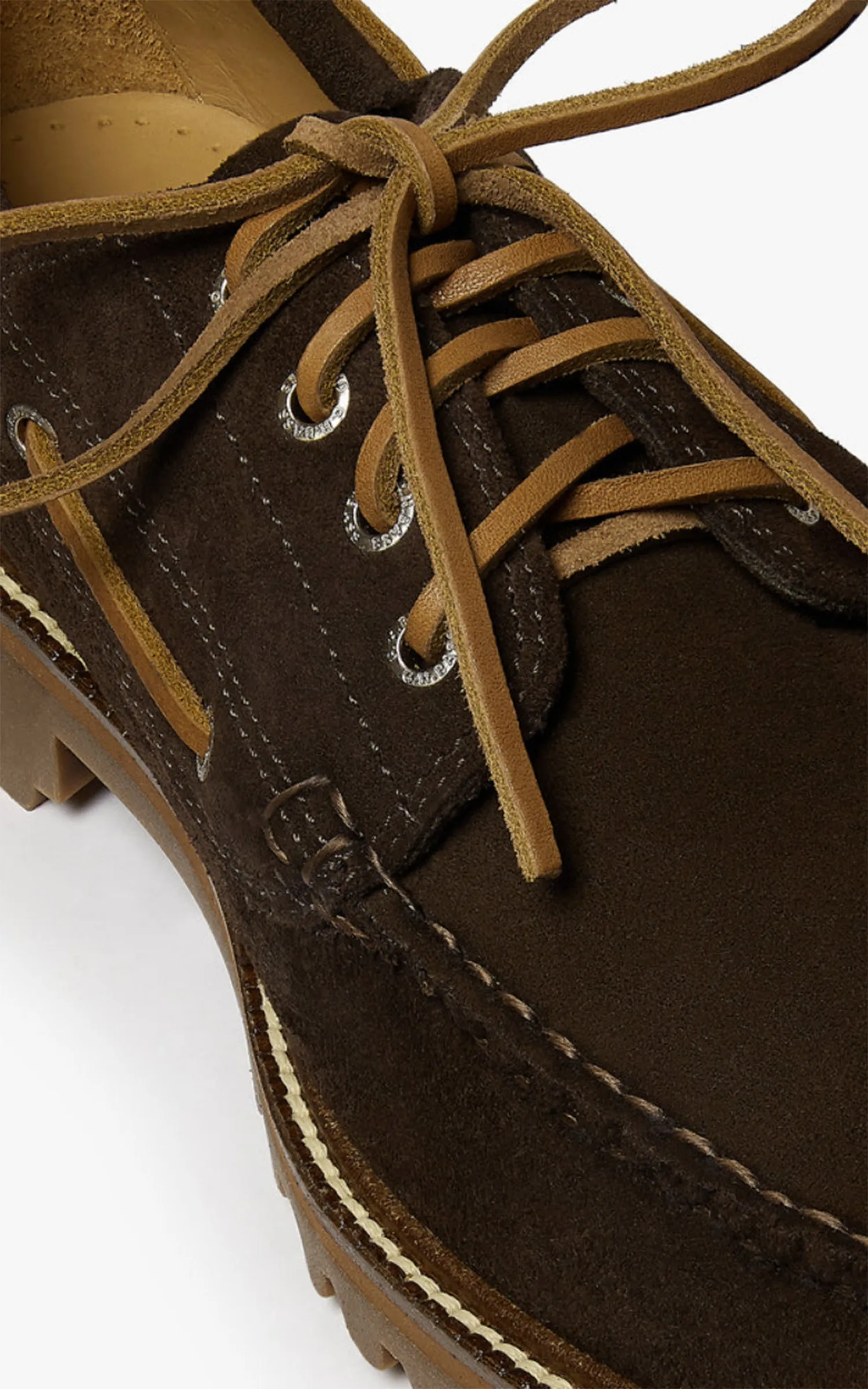 G.H. Bass Ranger Camp Moc Suede Chocolate Suede sold by Cultizm product image thumbnail 4