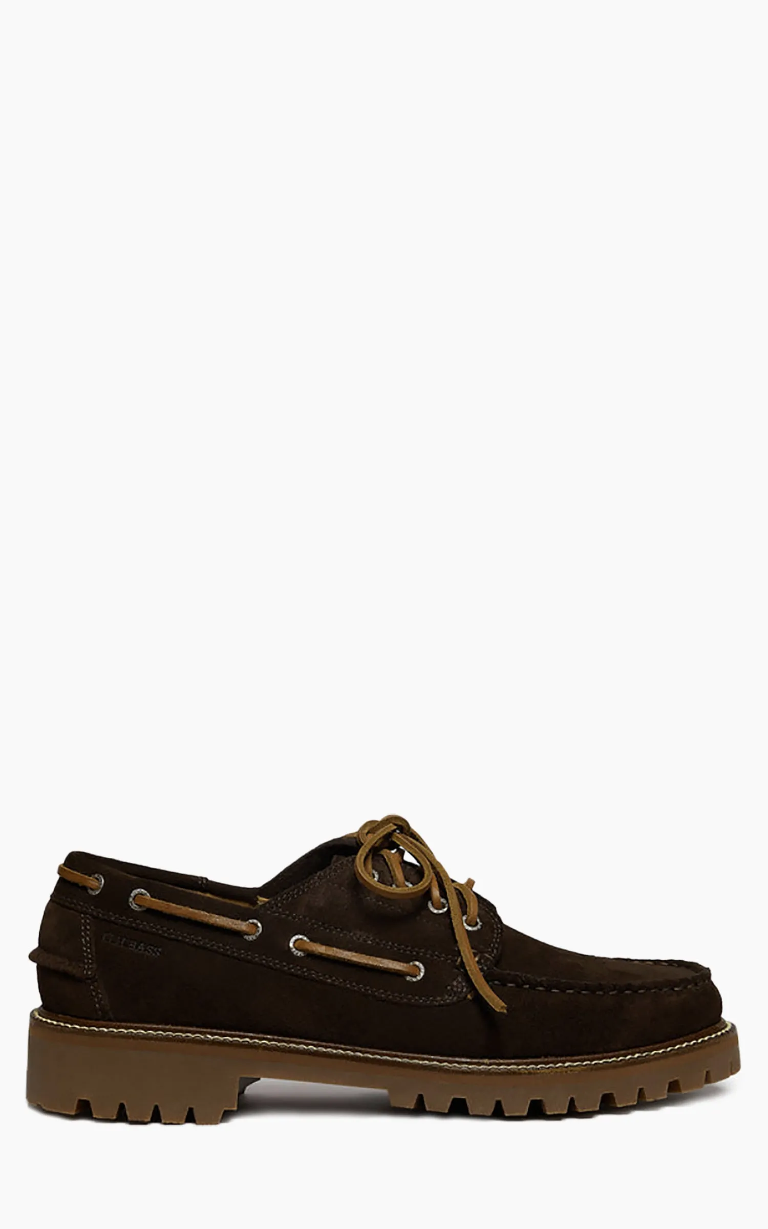 G.H. Bass Ranger Camp Moc Suede Chocolate Suede sold by Cultizm