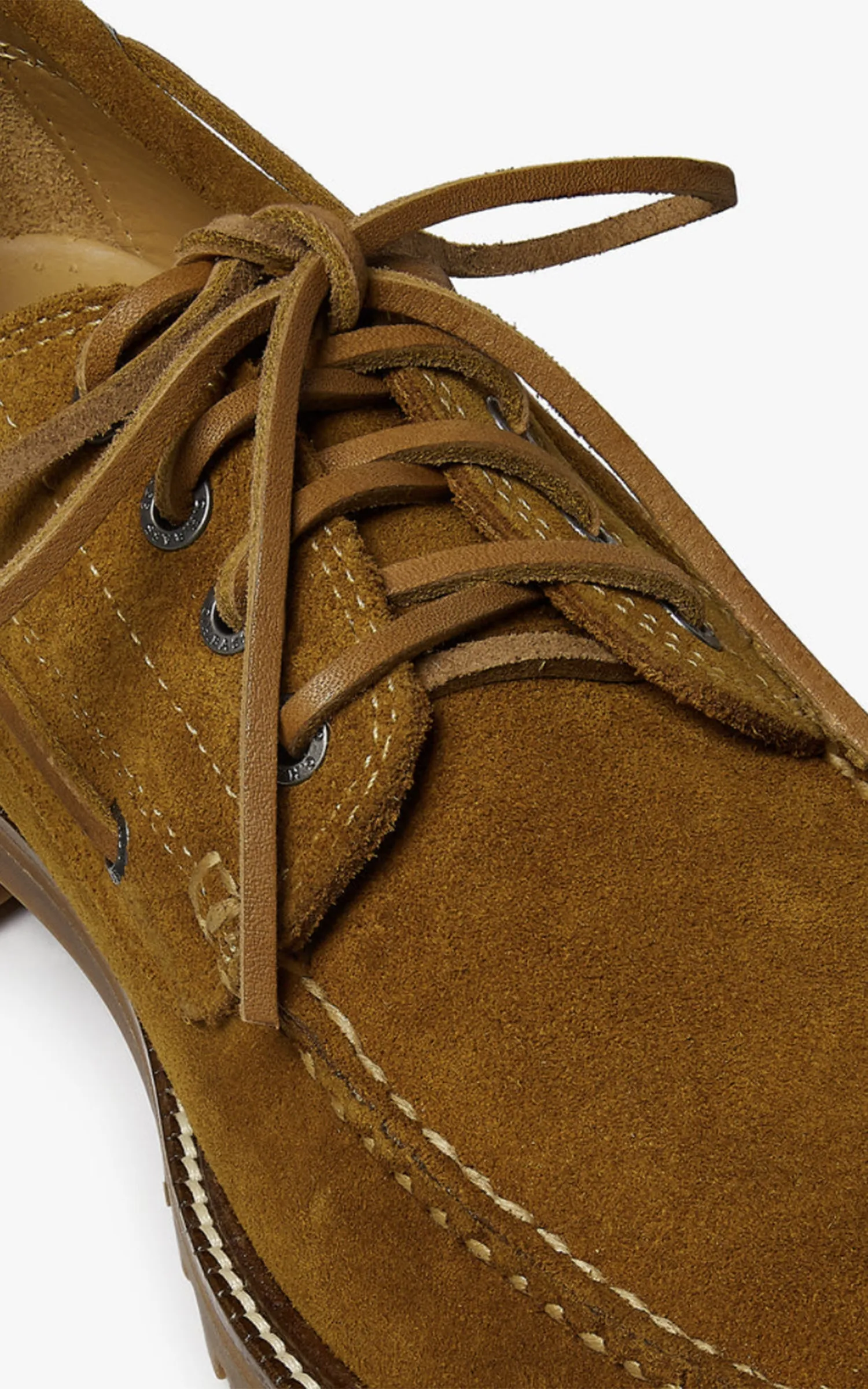 G.H. Bass Ranger Camp Moc Suede Mid Brown Suede sold by Cultizm product image thumbnail 4