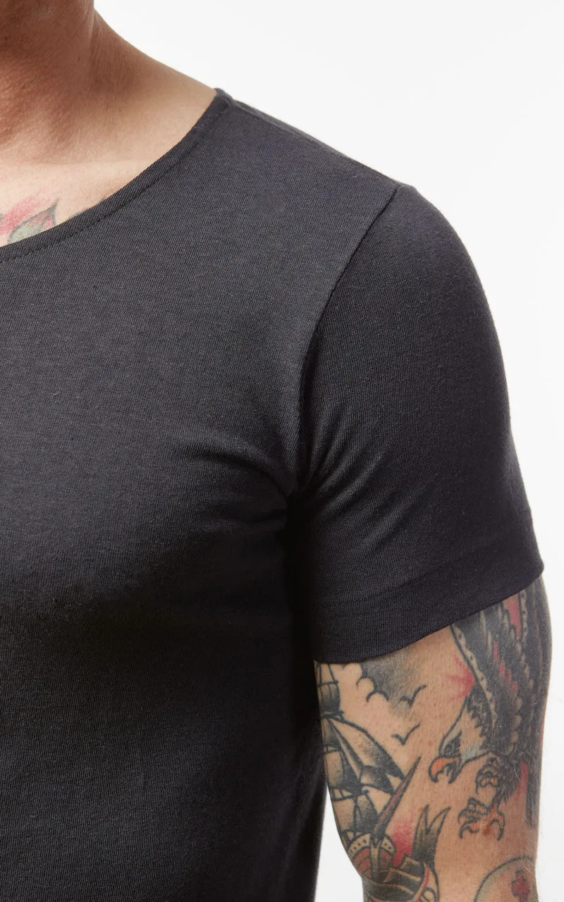 Merz b. Schwanen 114 Loopwheeled 1920s Tee Charcoal sold by Cultizm product image thumbnail 5