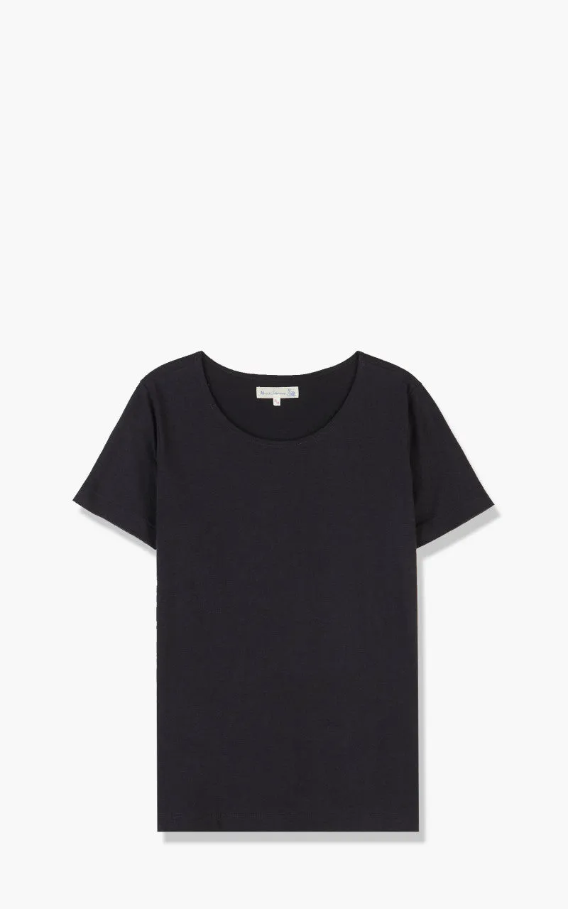 Merz b. Schwanen 114 Loopwheeled 1920s Tee Charcoal sold by Cultizm