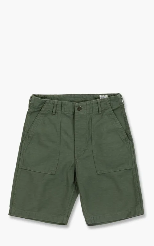 OrSlow US Army Fatigue Shorts Green sold by Cultizm