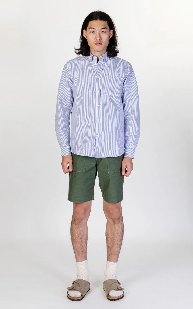 OrSlow US Army Fatigue Shorts Green sold by Cultizm product image thumbnail 2