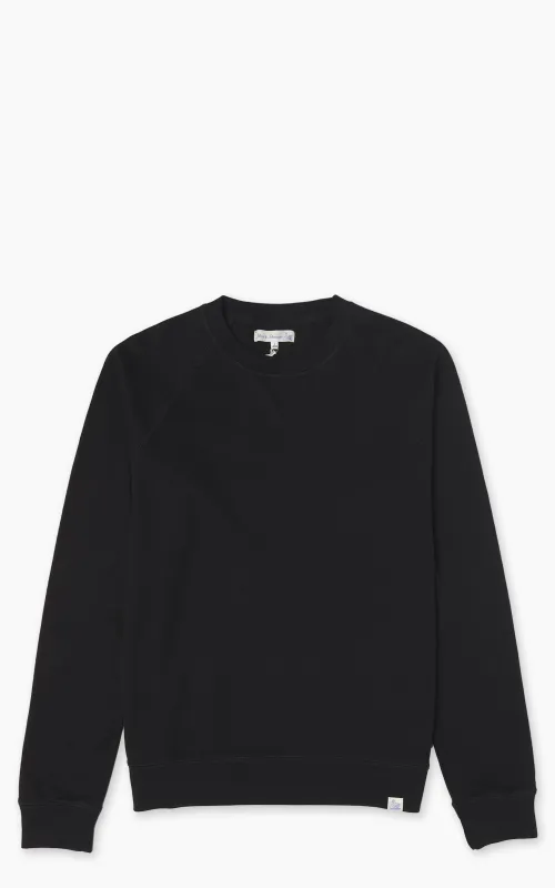 Merz b. Schwanen EASYCREW01 Sweatshirt Deep Black sold by Cultizm