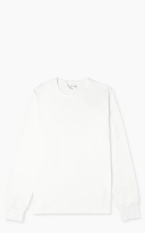 Merz b. Schwanen 2M15LS Vintage Machine Refined Longsleeve White sold by Cultizm